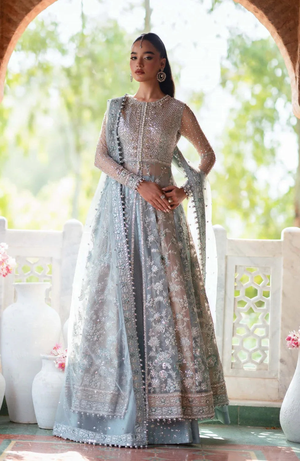 Maryum N Maria | Gul Posh Wedding Formals | BATOOL - MS40062 - Aqsa Fabrics