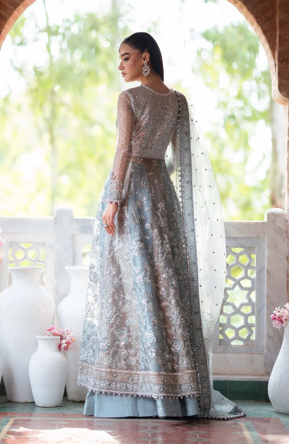 Maryum N Maria | Gul Posh Wedding Formals | BATOOL - MS40062 - Aqsa Fabrics