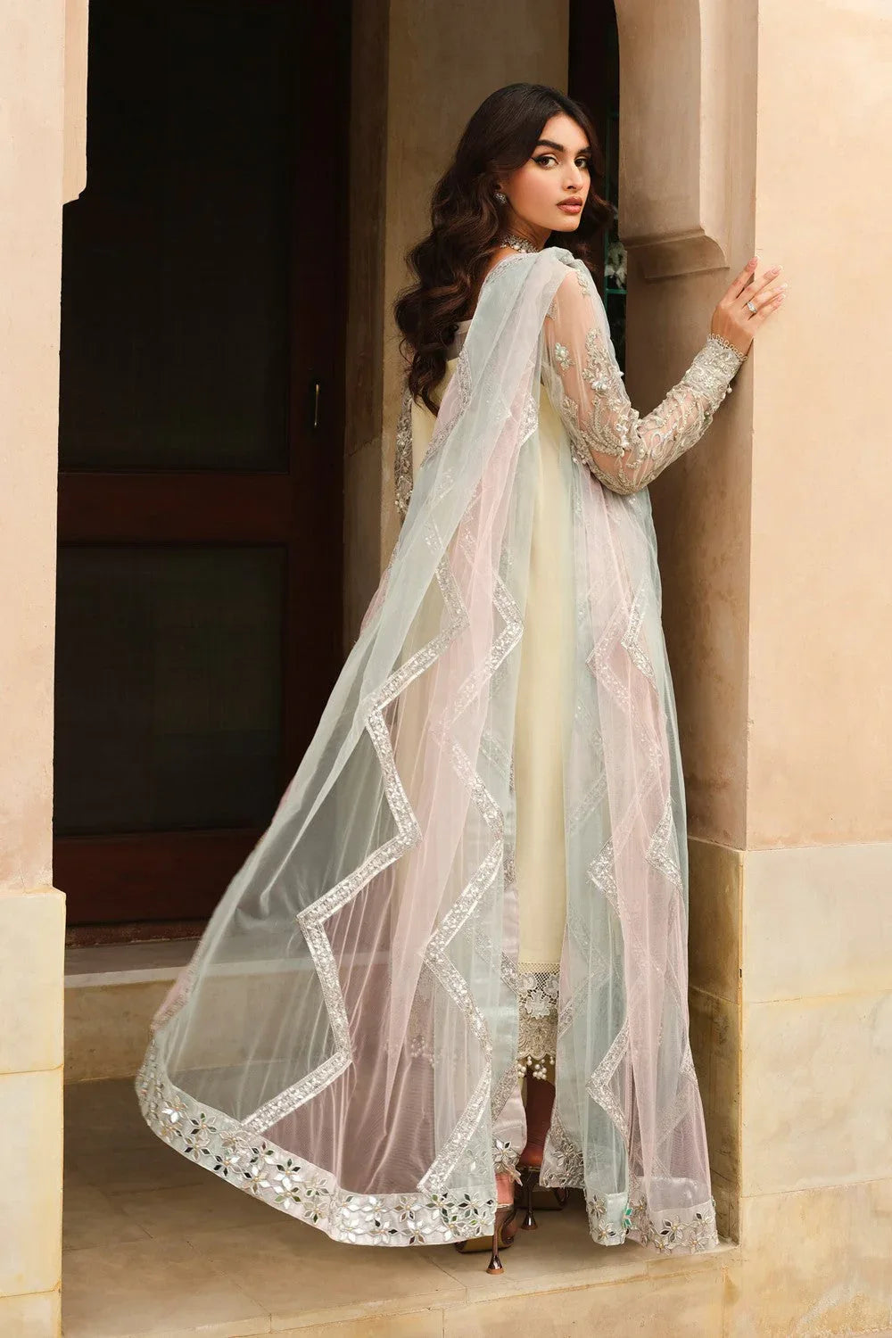 Maryum N Maria | Musk Formals | CYRA - FS40039 - Aqsa Fabrics