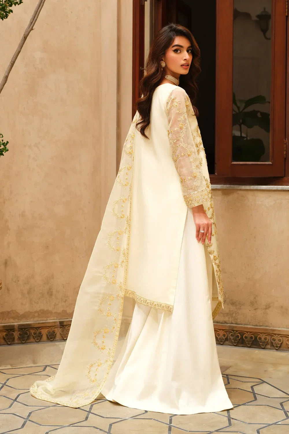 Maryum N Maria | Musk Formals |  LENORE - FS40038 - Aqsa Fabrics