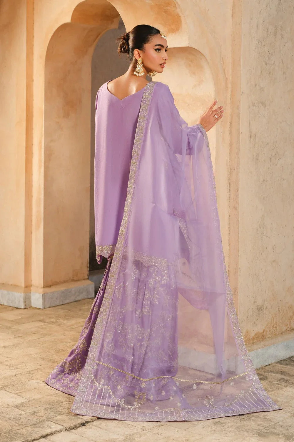 Maryum N Maria | Musk Formals |  TRESOR - FS40031 - Aqsa Fabrics