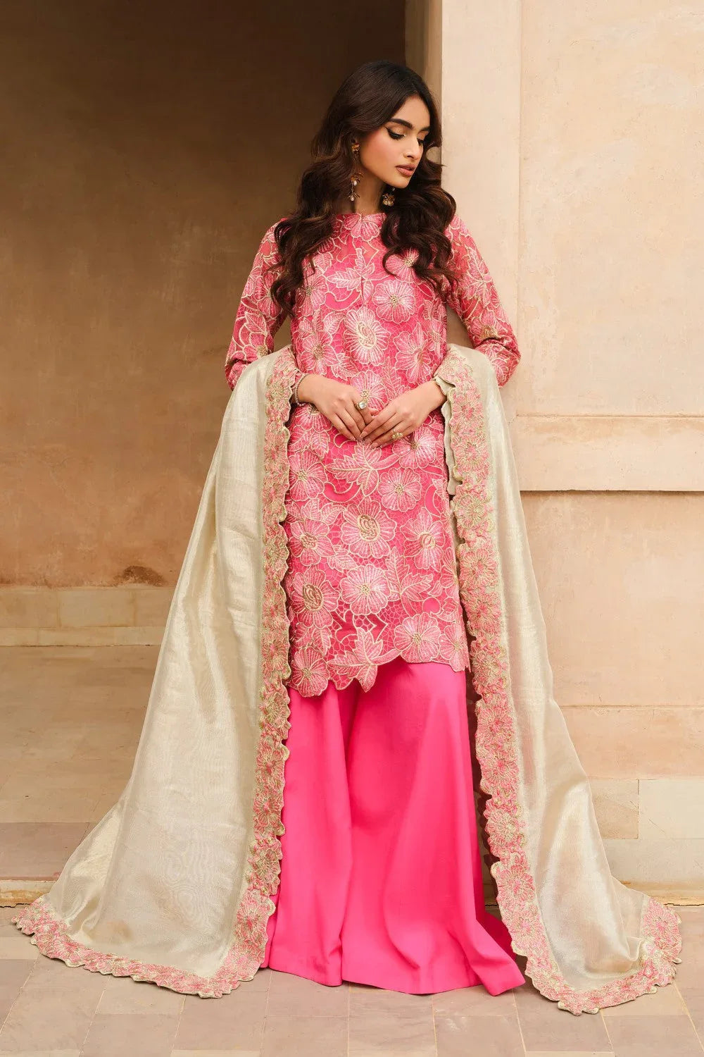 Maryum N Maria | Musk Formals | ADAIA - FS40032 - Aqsa Fabrics