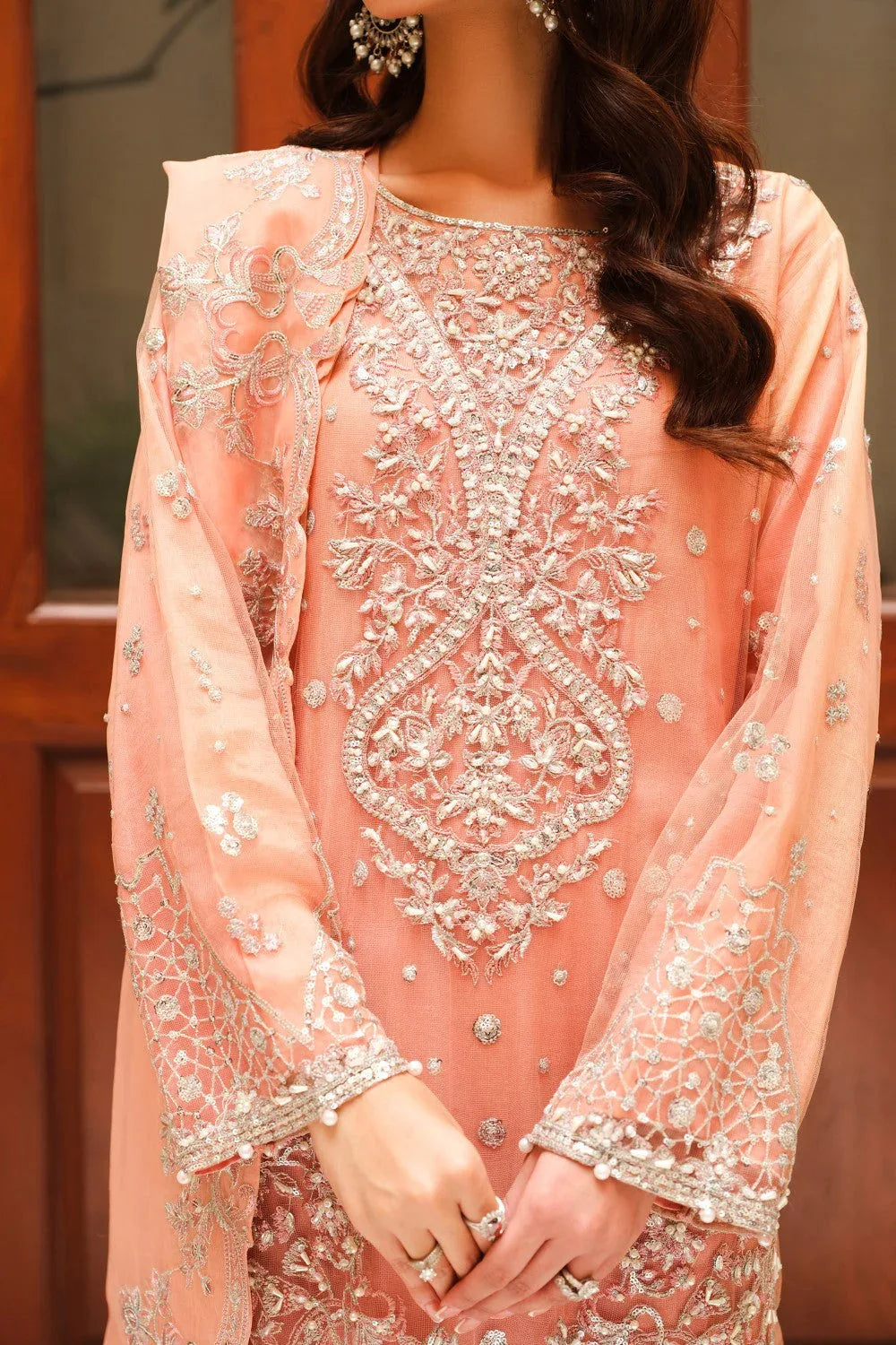 Maryum N Maria | Musk Formals | AUDACE - FS40034 - Aqsa Fabrics