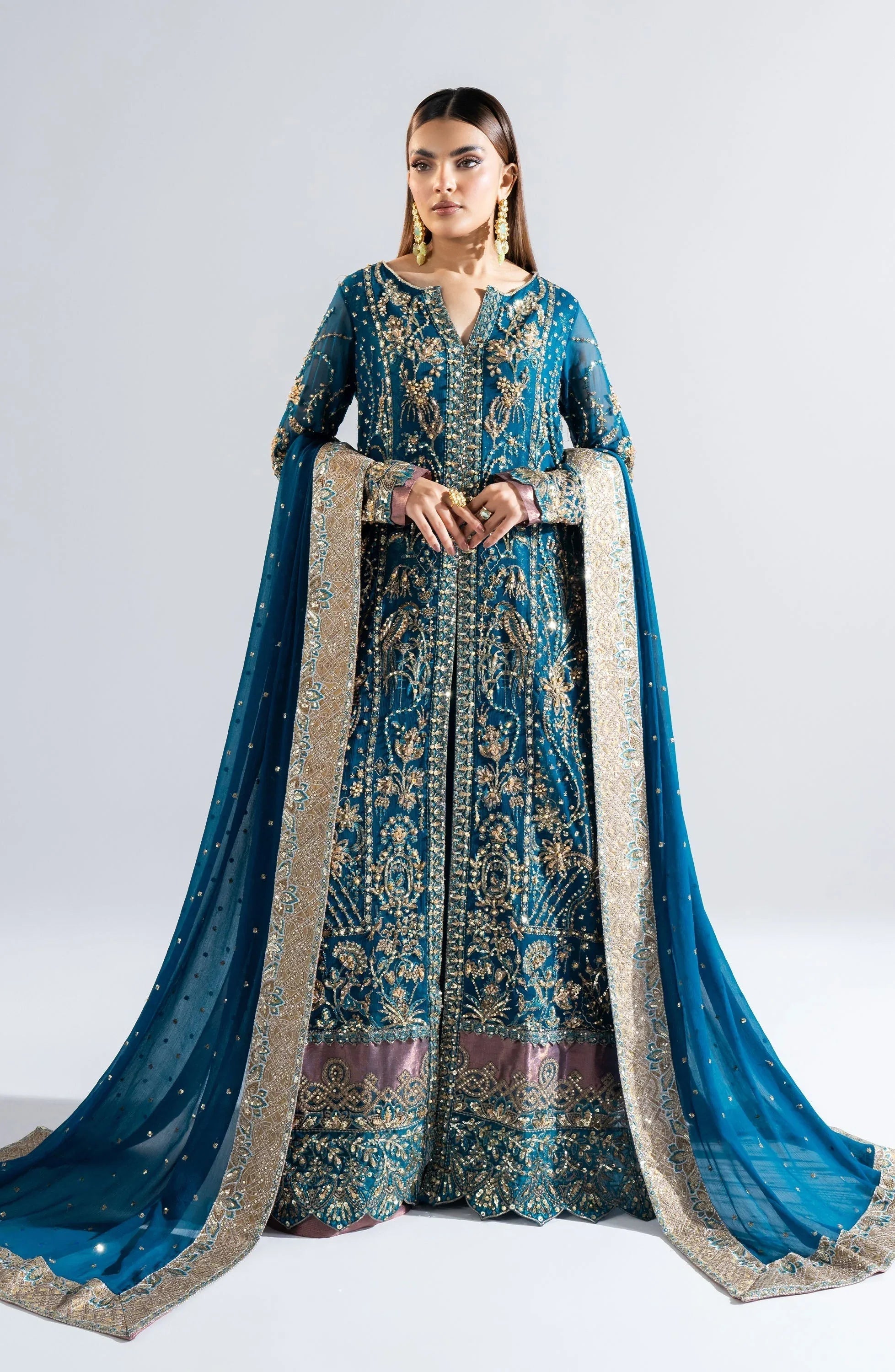 Maryum N Maria | Riwayat Wedding Formals | AYOMI - MW24-554 - Aqsa Fabrics