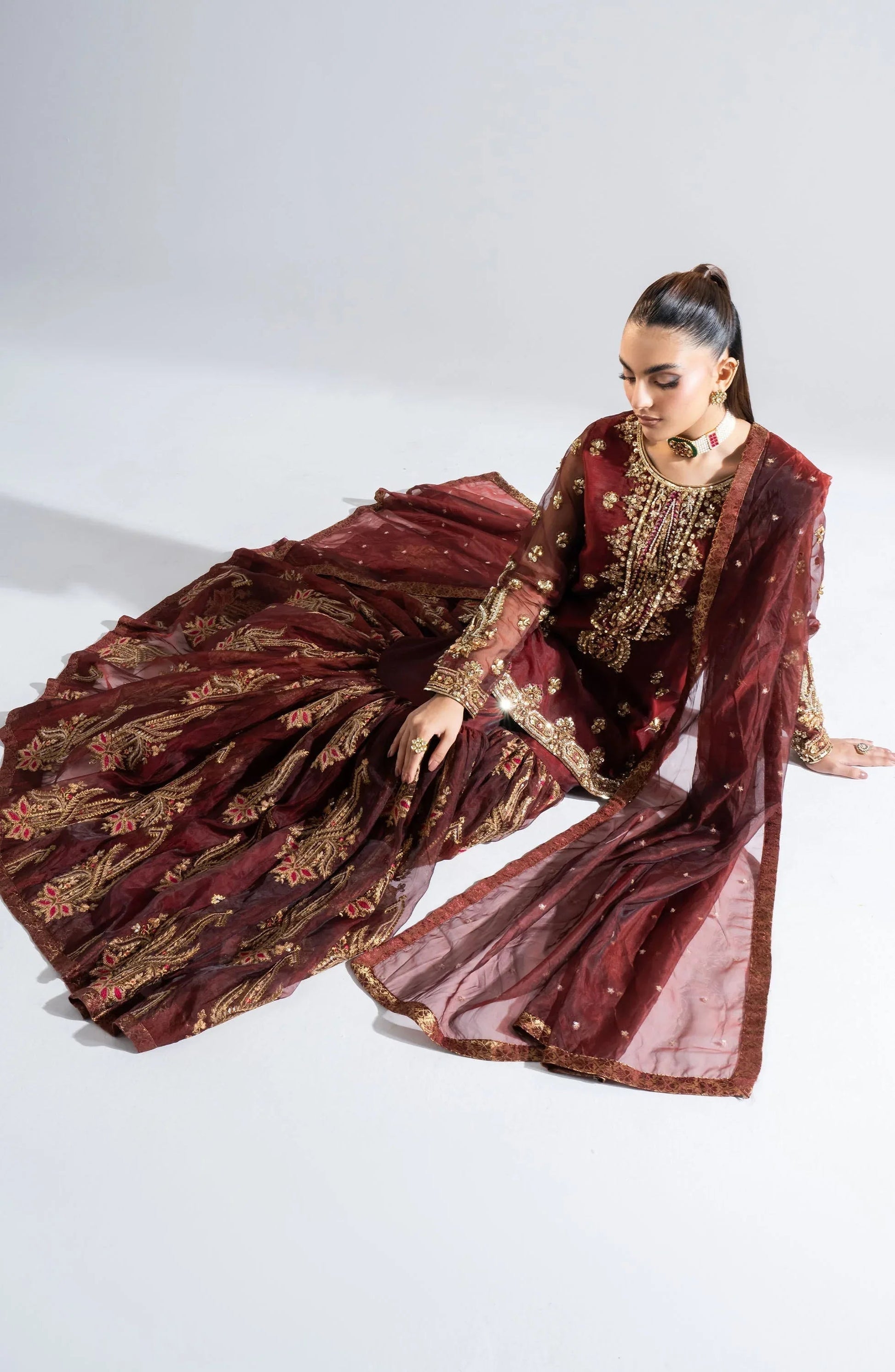 Maryum N Maria | Riwayat Wedding Formals | EROMI - MW24-553 - Aqsa Fabrics