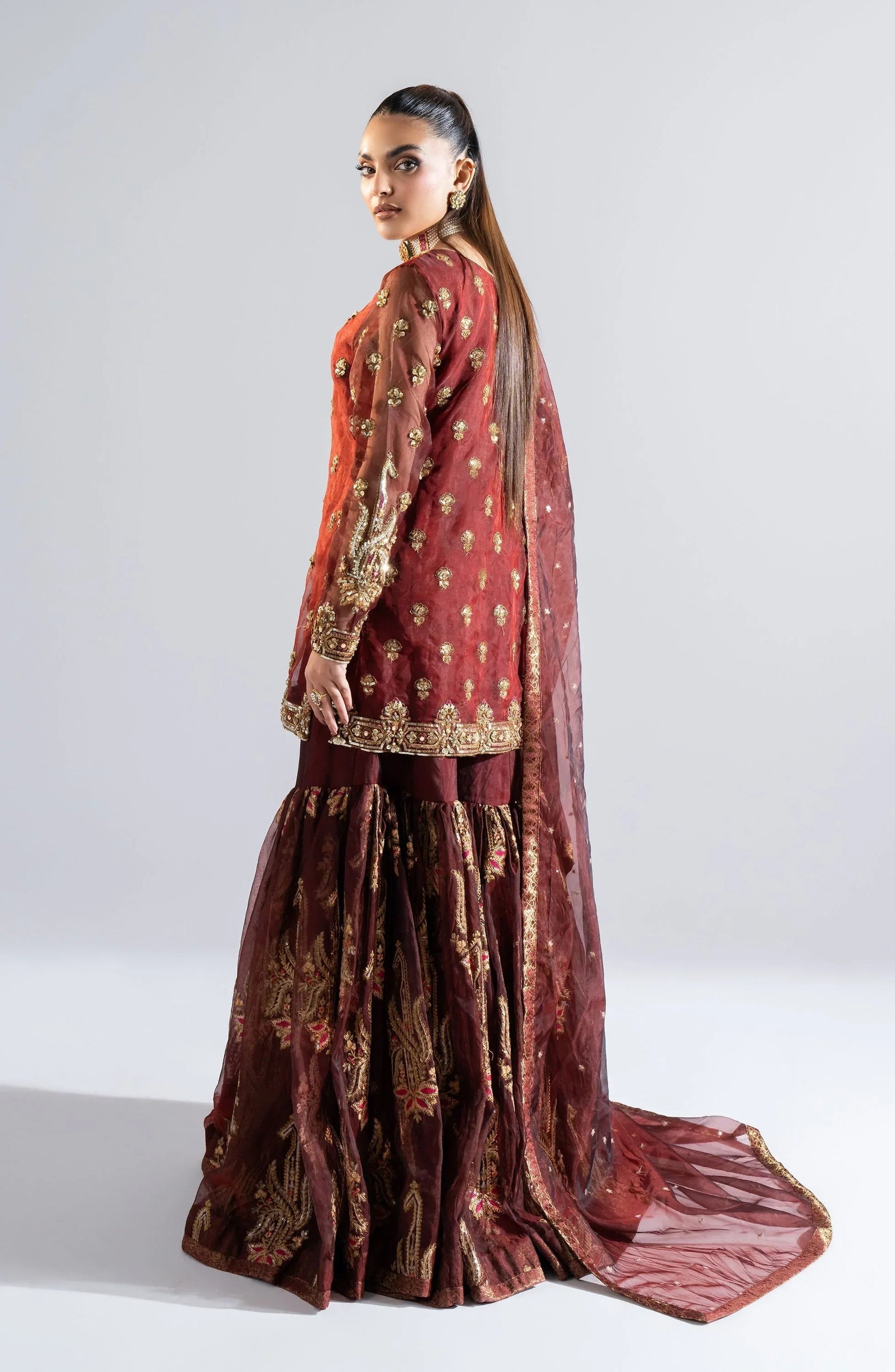 Maryum N Maria | Riwayat Wedding Formals | EROMI - MW24-553 - Aqsa Fabrics