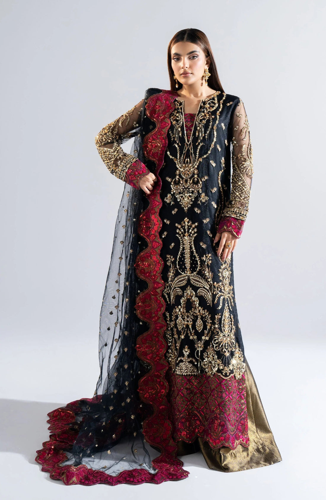 Maryum N Maria | Riwayat Wedding Formals | ACHALA - MW24-555 - Aqsa Fabrics