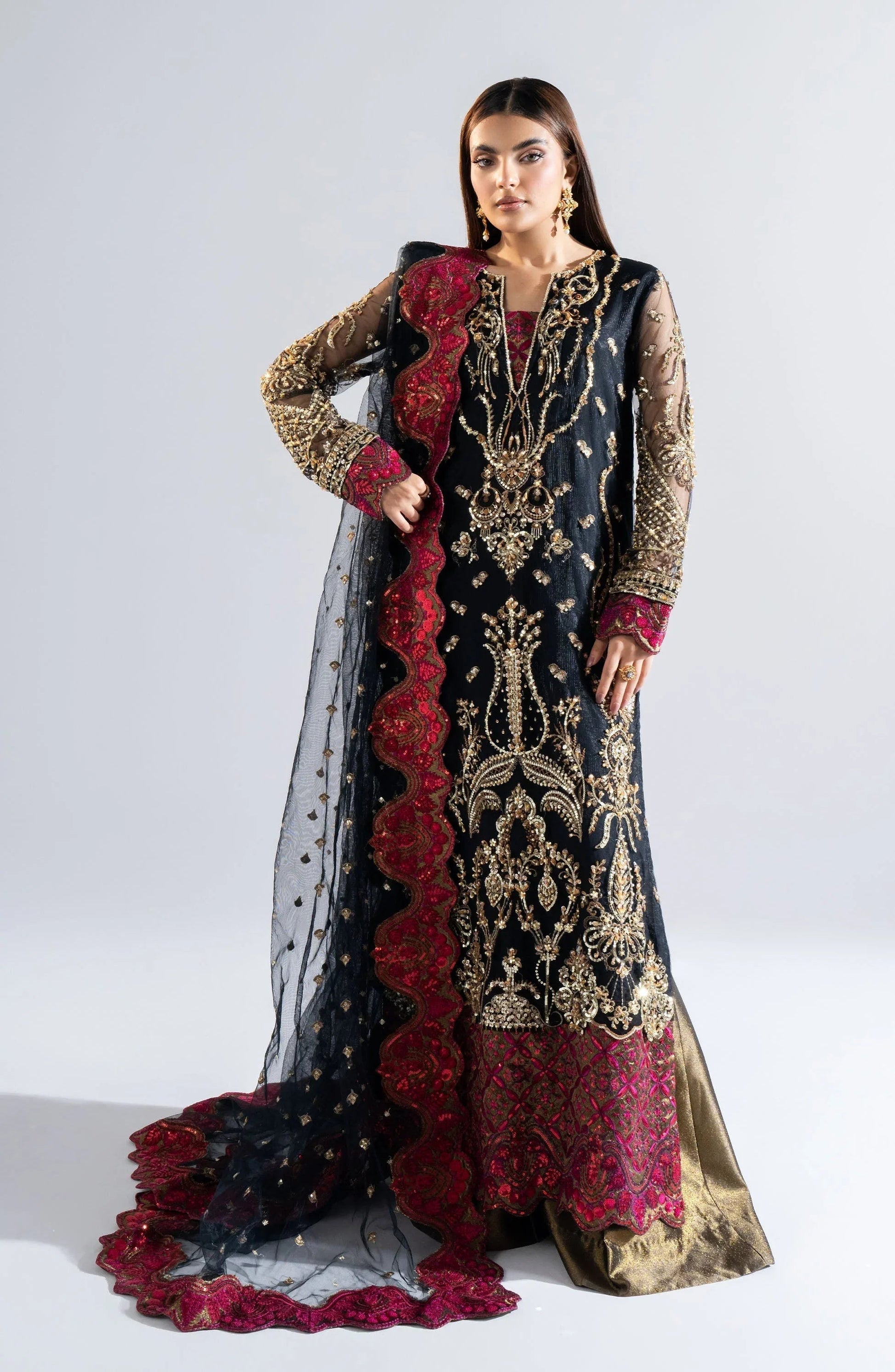 Maryum N Maria | Riwayat Wedding Formals | ACHALA - MW24-555 - Aqsa Fabrics