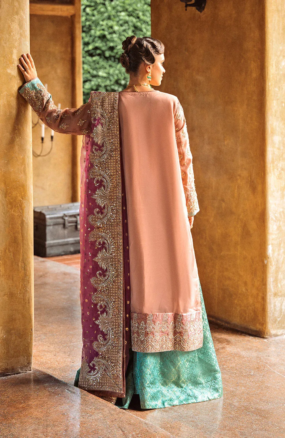 Maryum N Maria | Riwayat Wedding Formals | HINNI - MW24-558 - Aqsa Fabrics