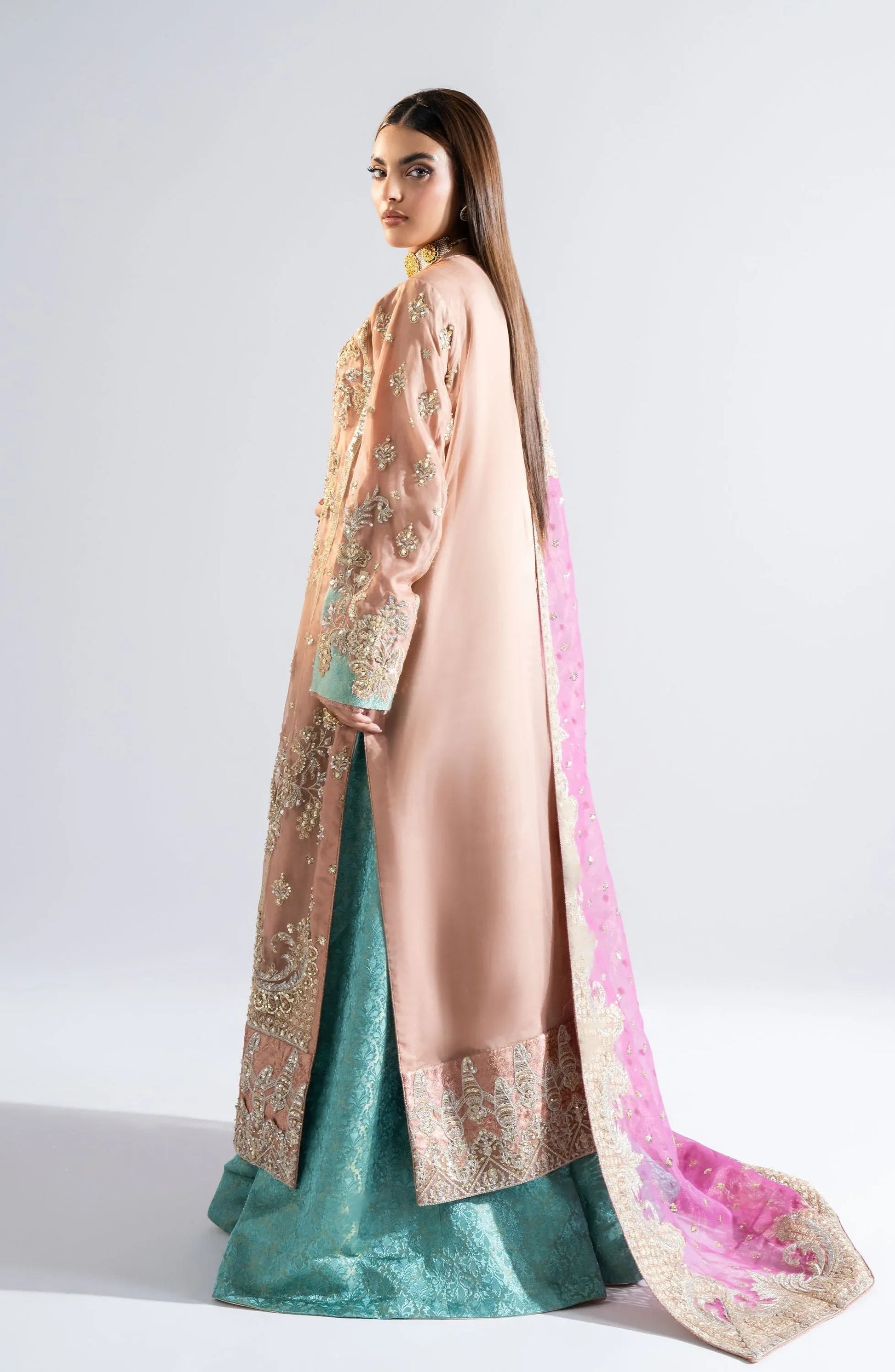 Maryum N Maria | Riwayat Wedding Formals | HINNI - MW24-558 - Aqsa Fabrics