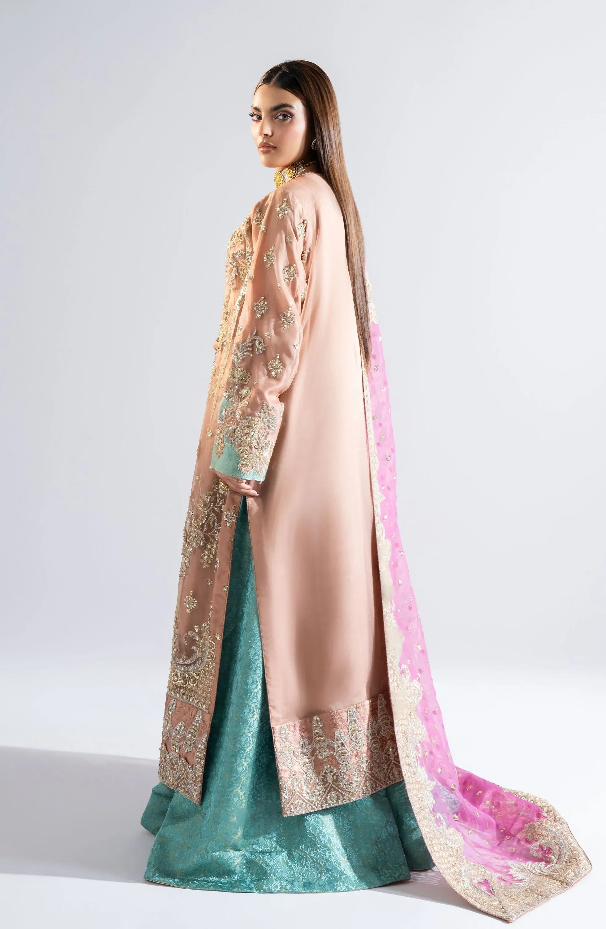 Maryum N Maria | Riwayat Wedding Formals | HINNI - MW24-558 - Aqsa Fabrics
