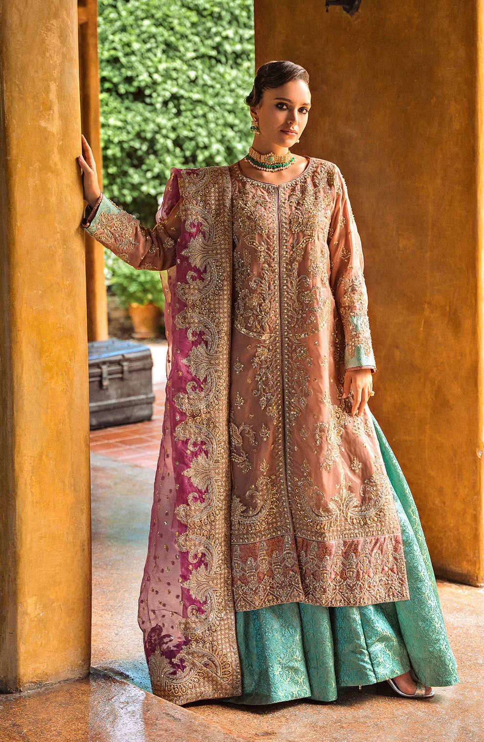 Maryum N Maria | Riwayat Wedding Formals | HINNI - MW24-558 - Aqsa Fabrics
