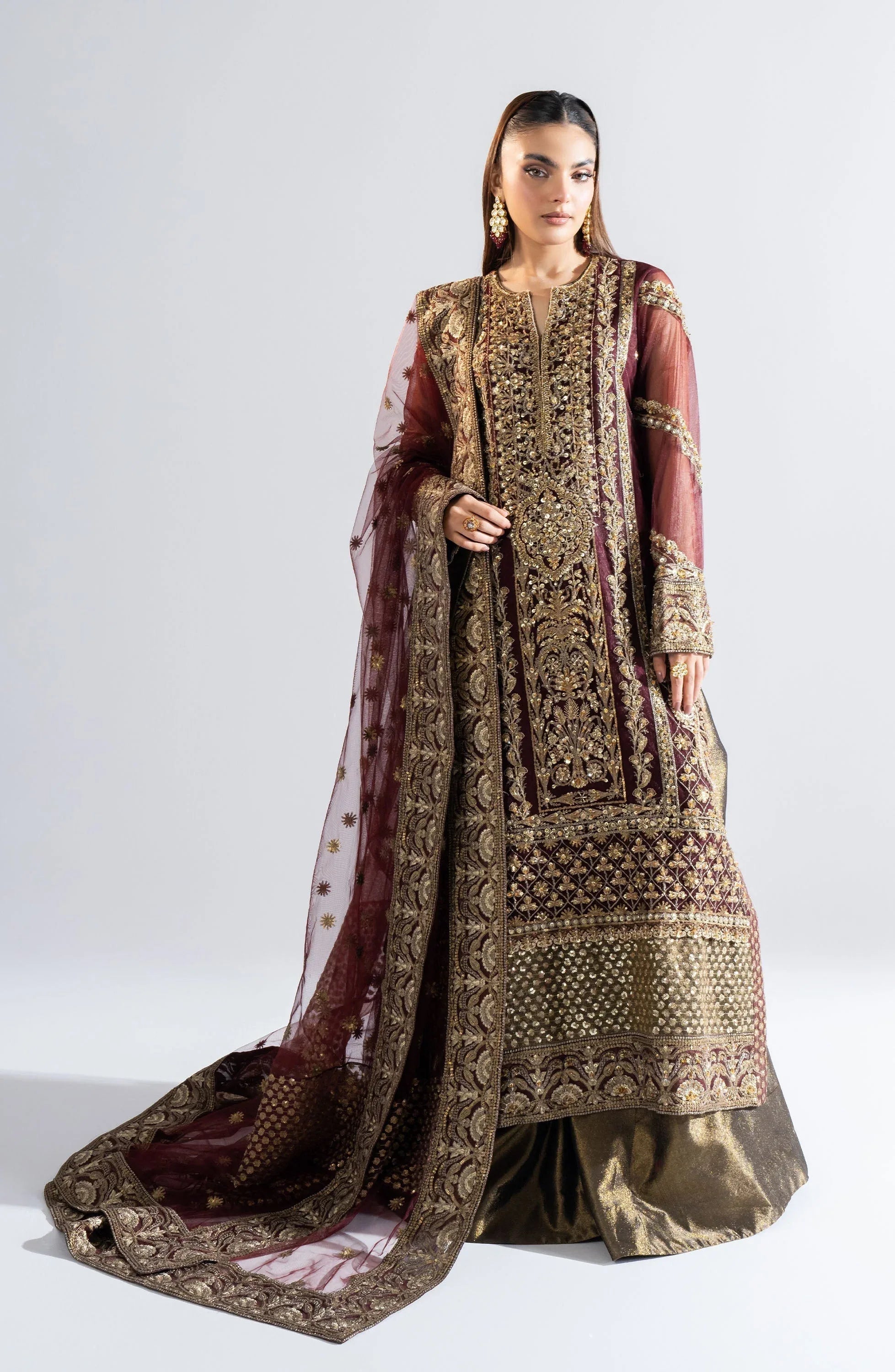 Maryum N Maria | Riwayat Wedding Formals | NIKINI - MW24-559 - Aqsa Fabrics