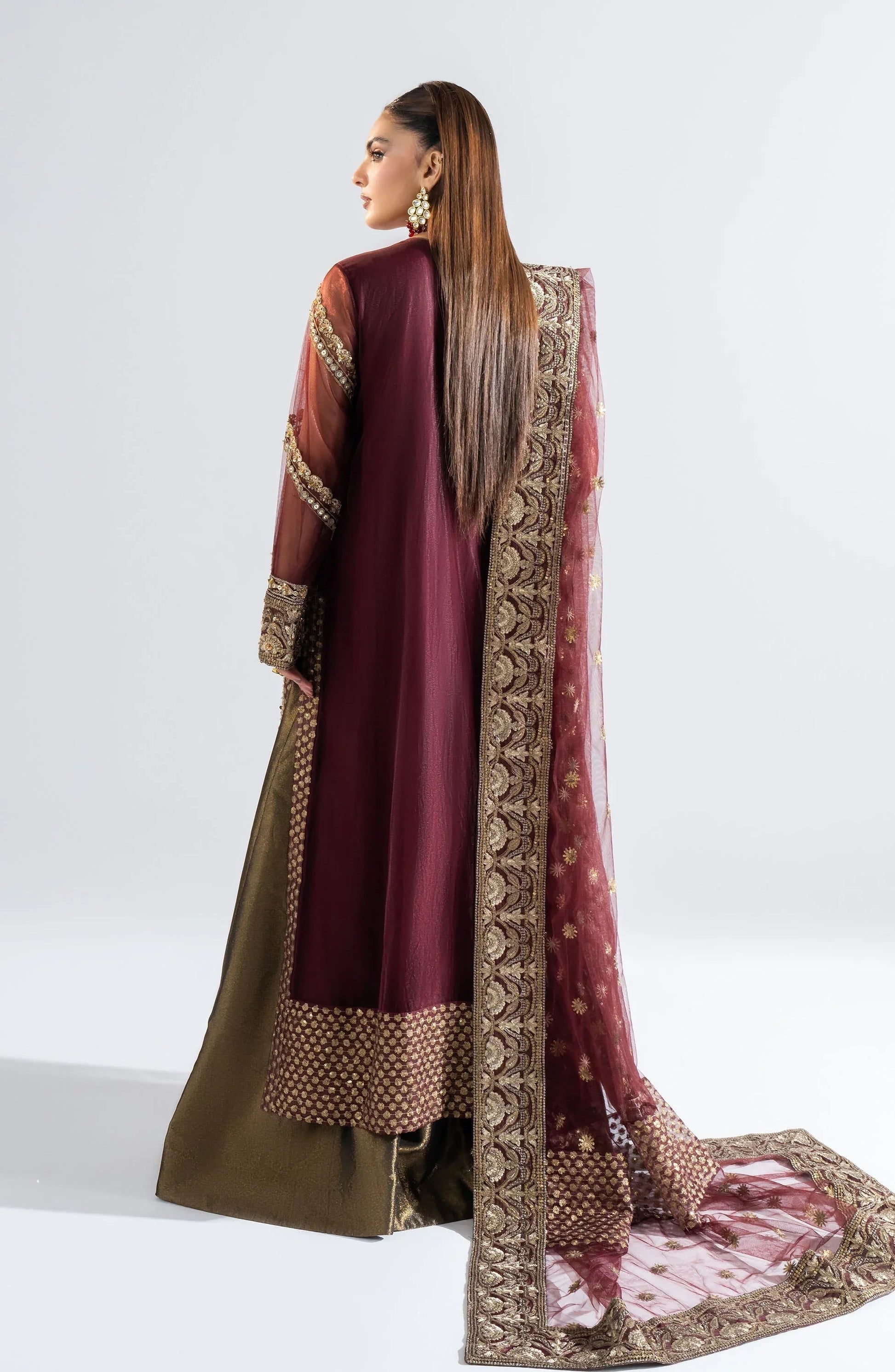 Maryum N Maria | Riwayat Wedding Formals | NIKINI - MW24-559 - Aqsa Fabrics