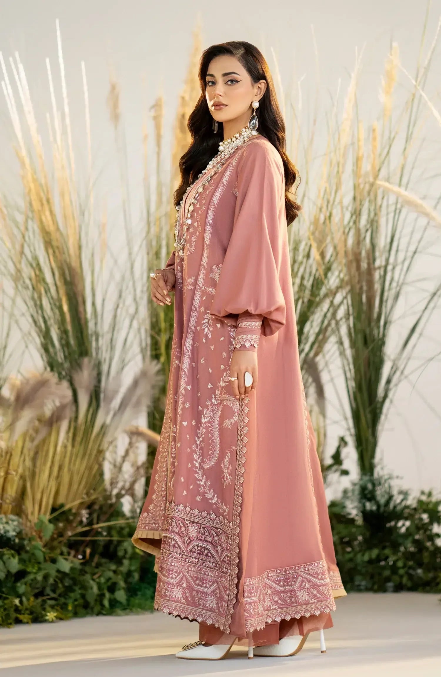 Maryum N Maria | Shehr Bano Winter 23 | DILREET MW23552 - Aqsa Fabrics