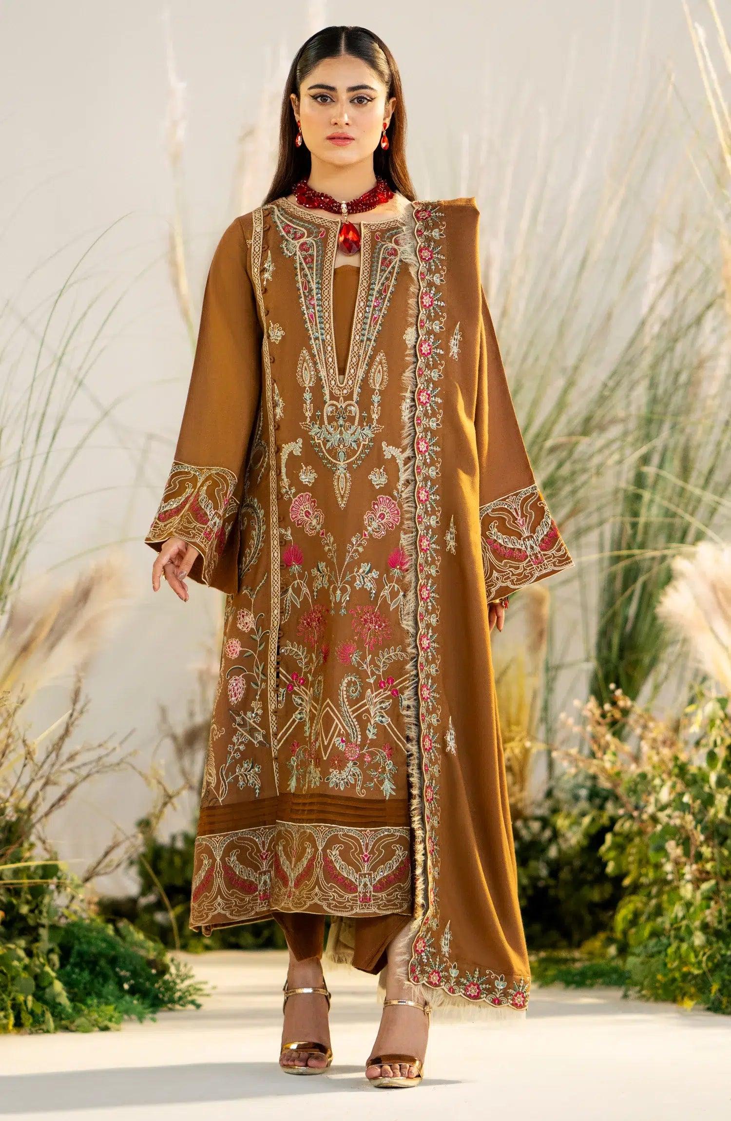 Maryum N Maria | Shehr Bano Winter 23 | HARLEEN MW23564 - Aqsa Fabrics