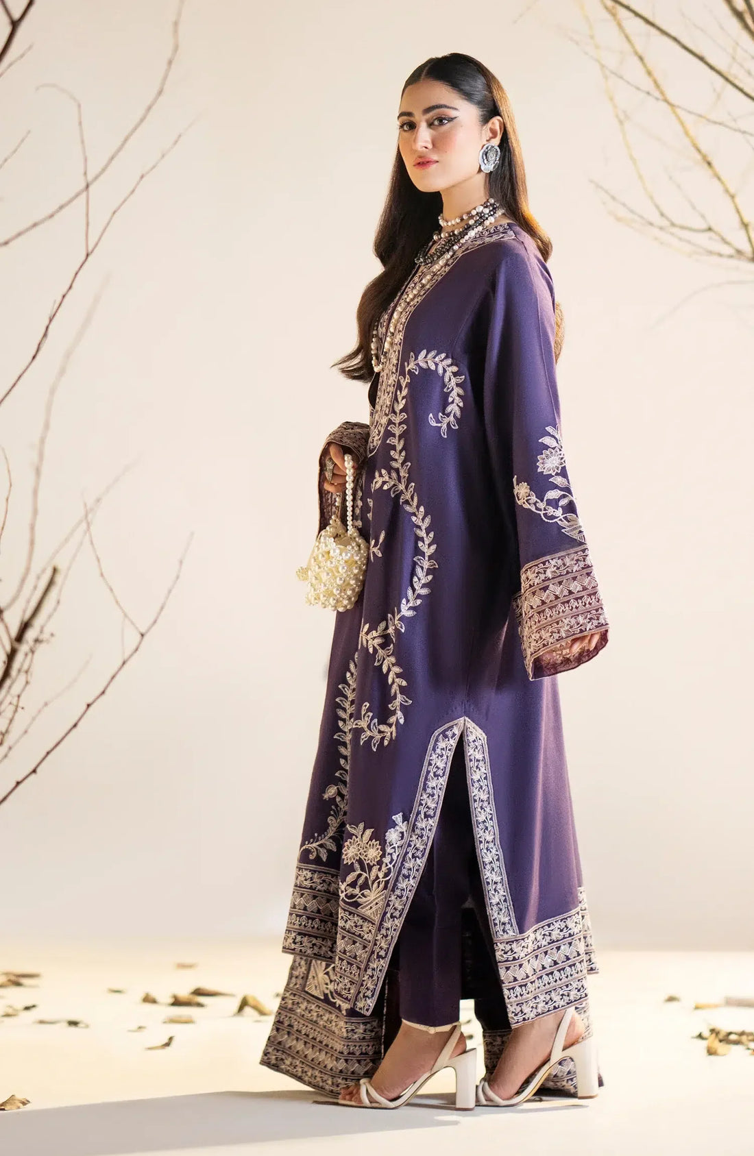 Maryum N Maria | Shehr Bano Winter 23 | - Aqsa Fabrics
