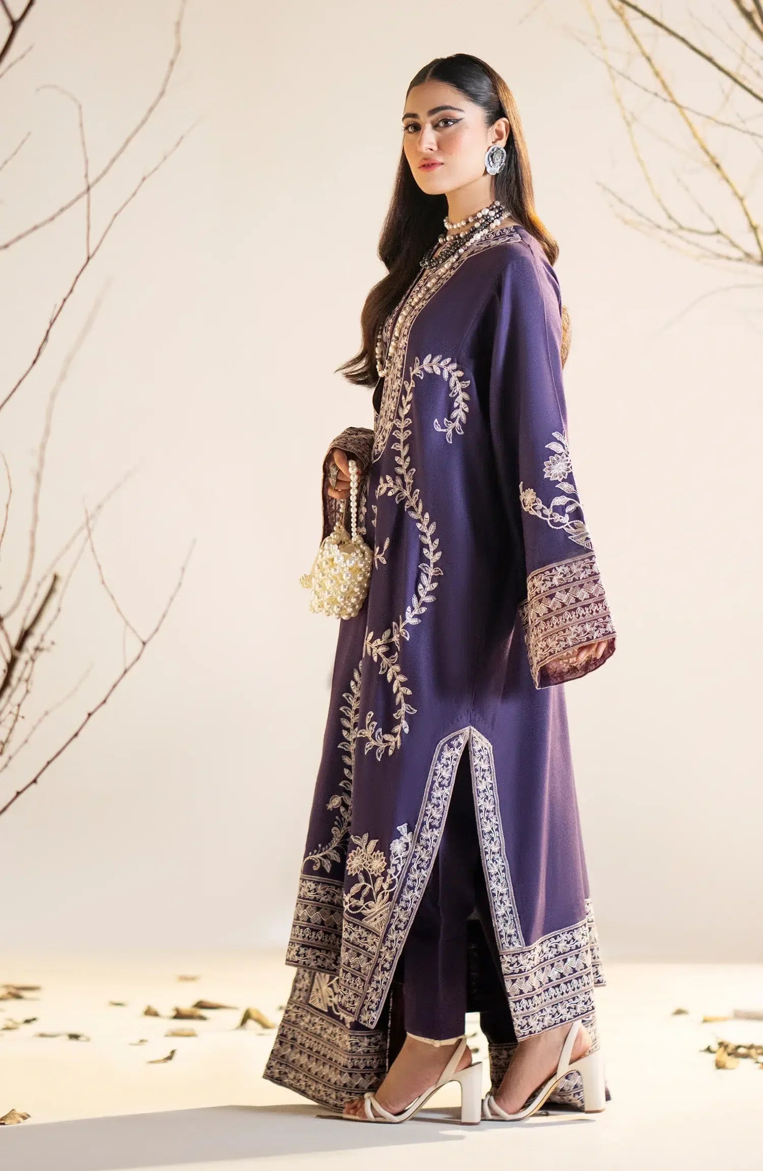 Maryum N Maria | Shehr Bano Winter 23 | - Aqsa Fabrics