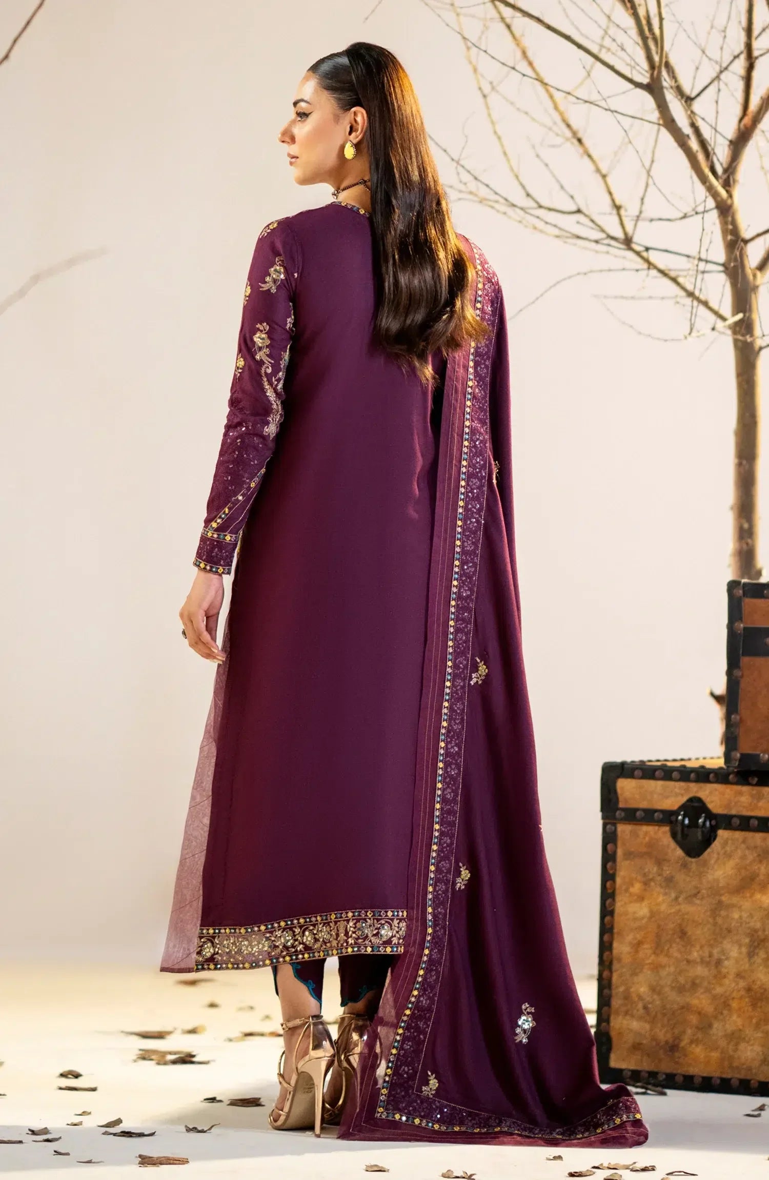 Maryum N Maria | Shehr Bano Winter 23 | JANEA MW23565 - Aqsa Fabrics