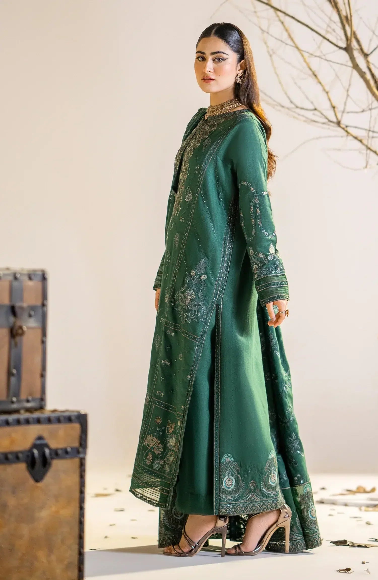 Maryum N Maria | Shehr Bano Winter 23 | JHEEL MW23563 - Aqsa Fabrics