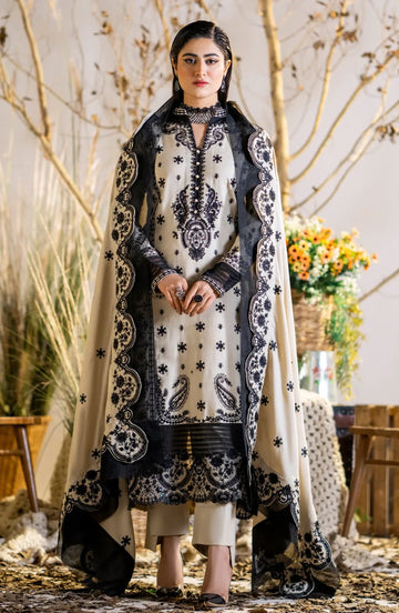 Maryum N Maria | Shehr Bano Winter 23 | SIMRAN MW23555 - Aqsa Fabrics