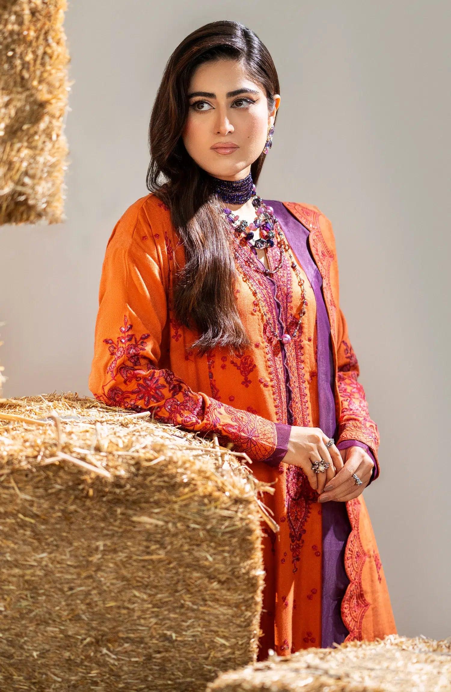 Maryum N Maria | Shehr Bano Winter 23 | CHUNI MW23562 - Aqsa Fabrics