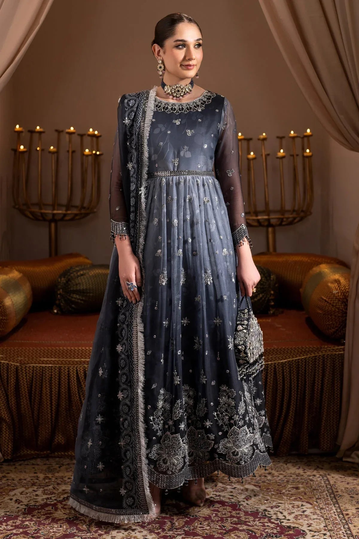 Alizeh | Jhalak Formals | AF-JHLK-08-MASTANI - Aqsa Fabrics