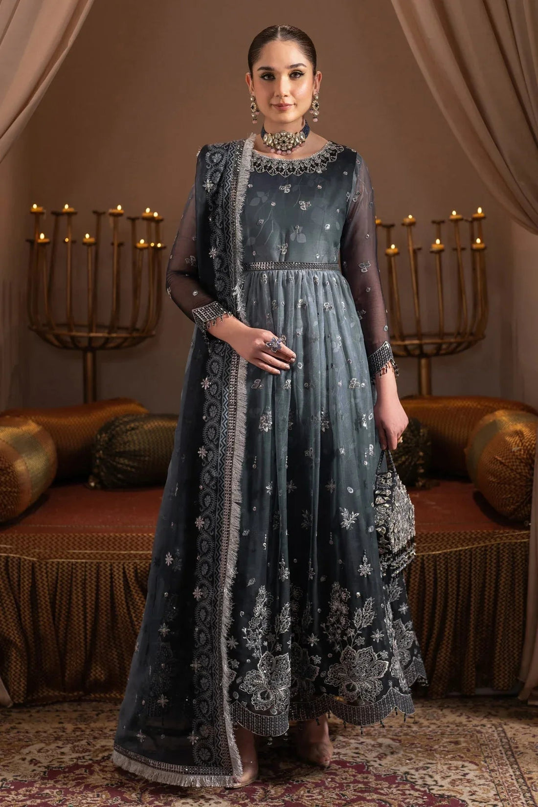 Alizeh | Jhalak Formals | AF-JHLK-08-MASTANI - Aqsa Fabrics