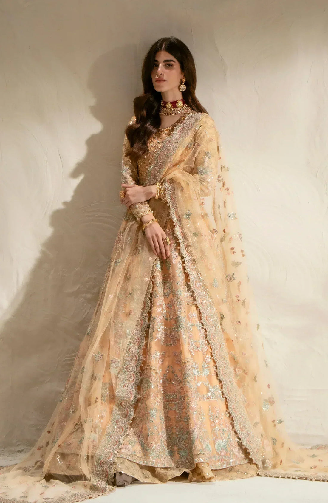 Maryum N Maria | Mehr o Maah Bridals | MW23-534-Nane - Aqsa Fabrics