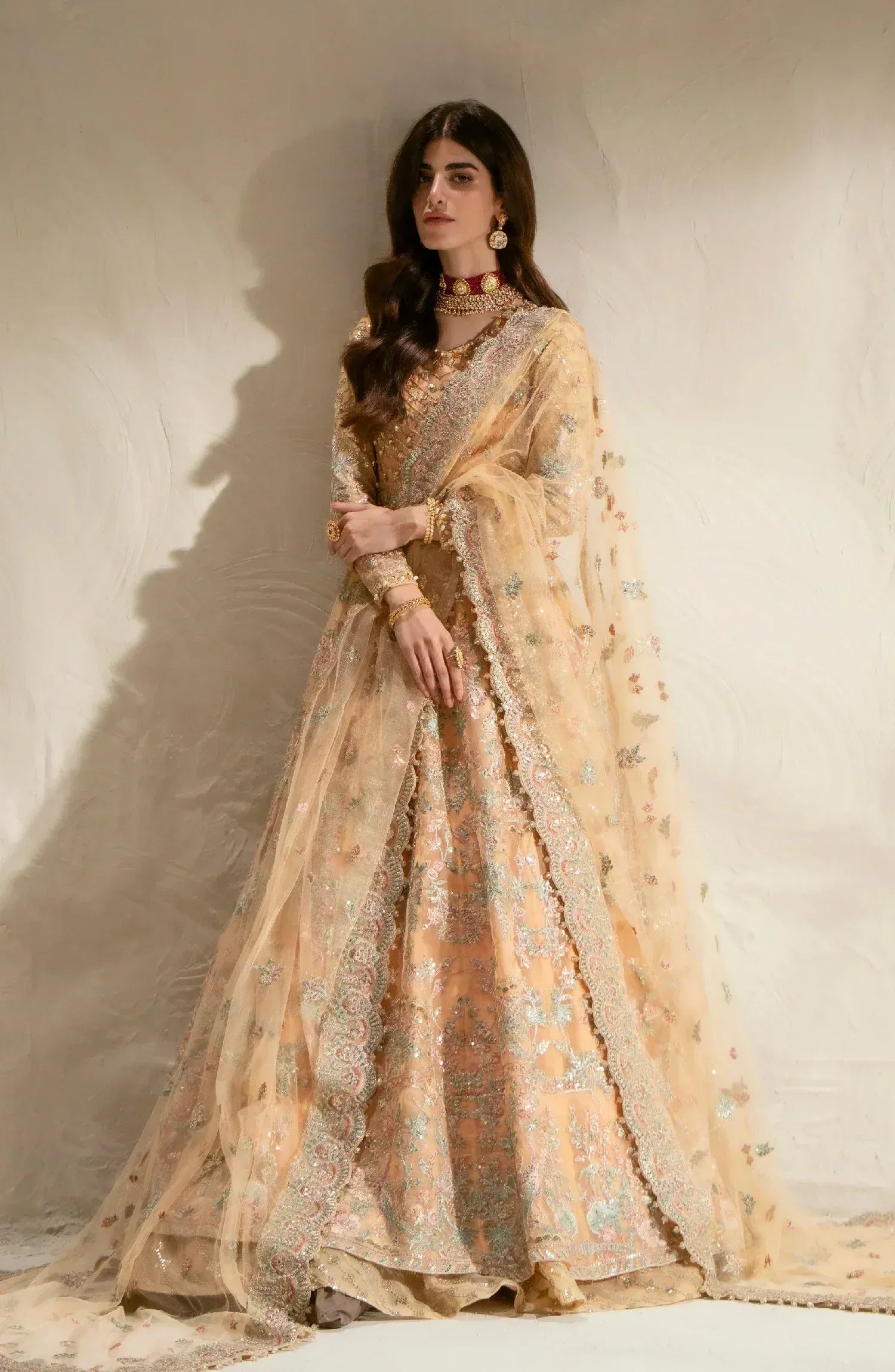 Maryum N Maria | Mehr o Maah Bridals | MW23-534-Nane - Aqsa Fabrics