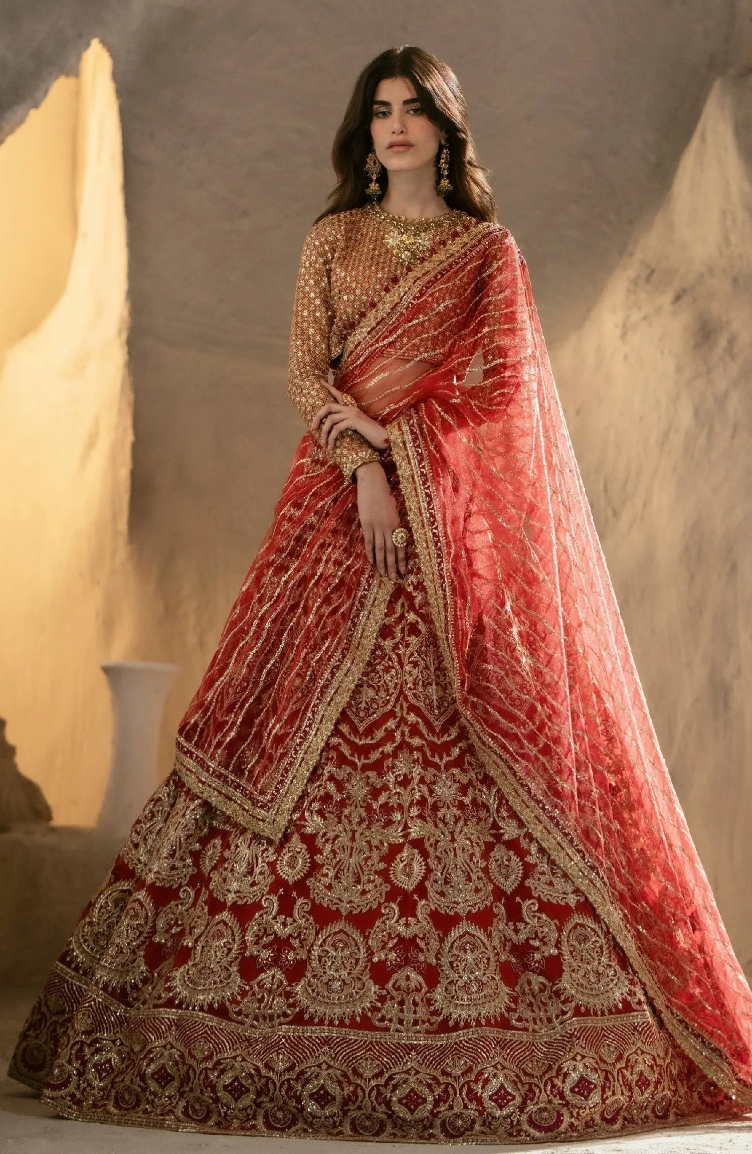 Maryum N Maria | Mehr o Maah Bridals | MW23-537-Mandisa - Aqsa Fabrics