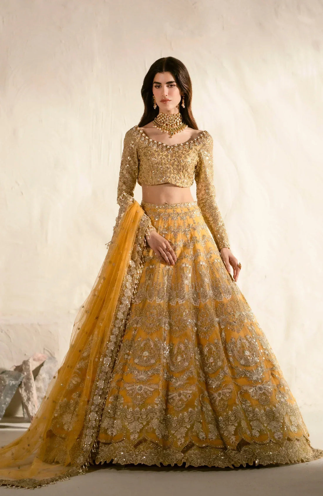 Maryum N Maria | Mehr o Maah Bridals | MW23-535-Zuberi - Aqsa Fabrics