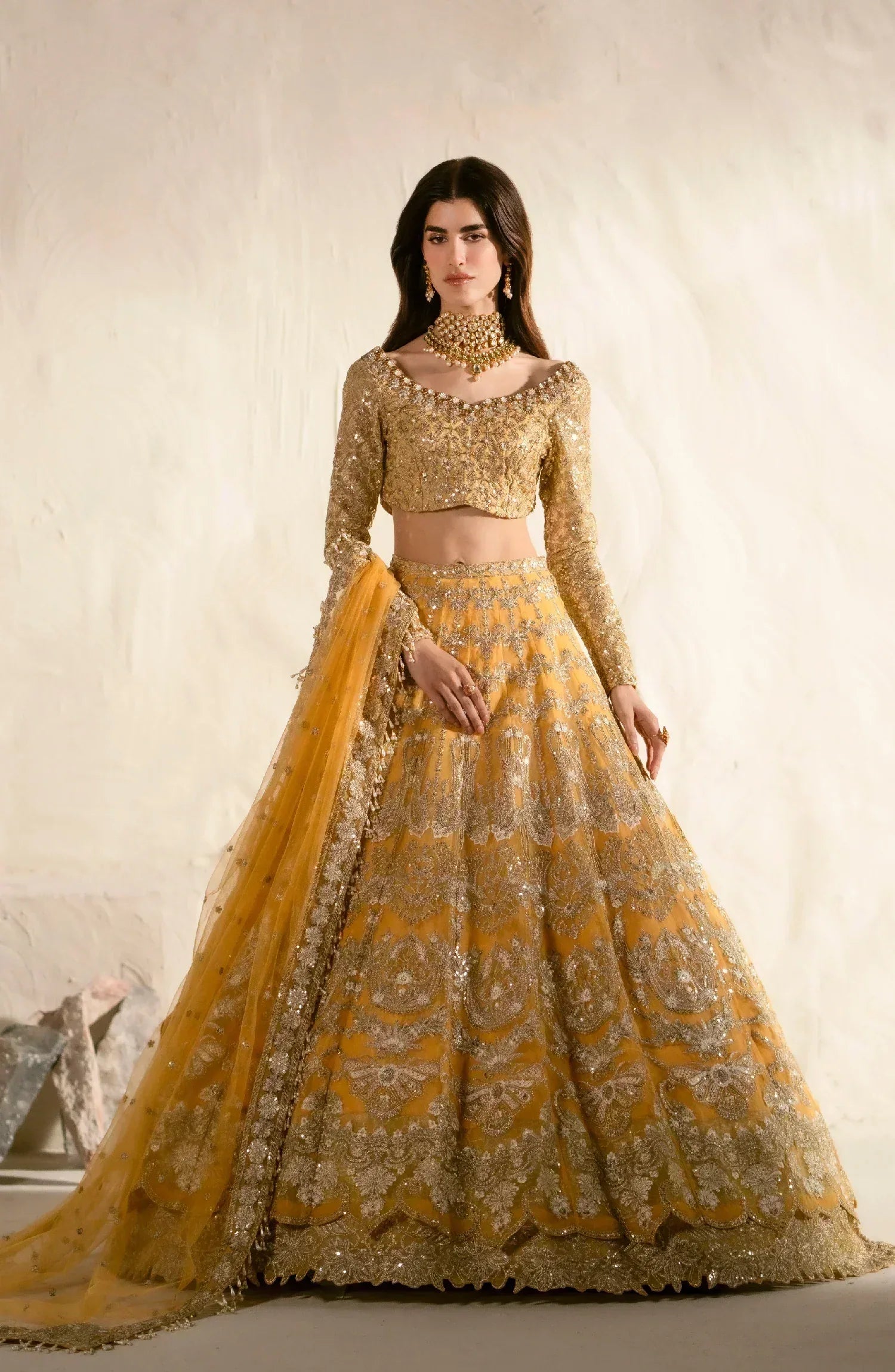 Maryum N Maria | Mehr o Maah Bridals | MW23-535-Zuberi - Aqsa Fabrics