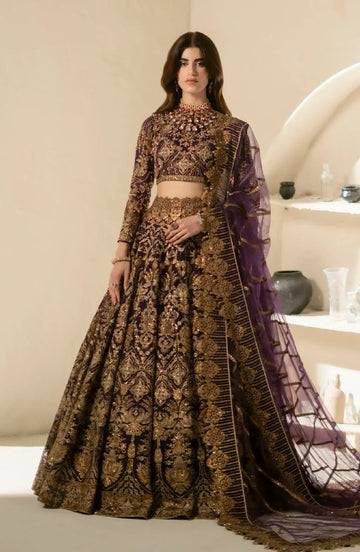 Maryum N Maria | Mehr o Maah Bridals | MW23-538-Nour - Aqsa Fabrics