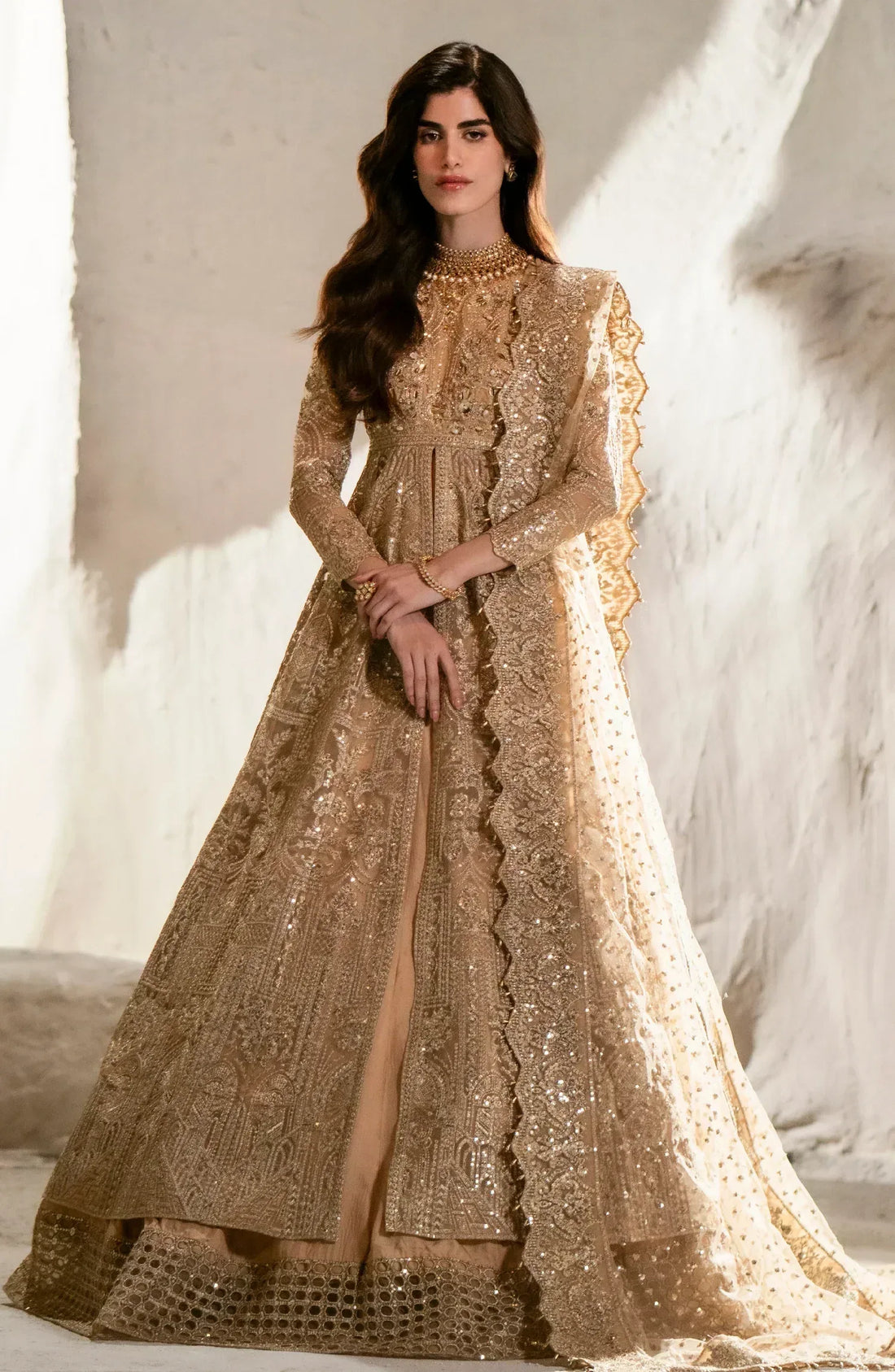 Maryum N Maria | Mehr o Maah Bridals | MW23-531-Midge - Aqsa Fabrics