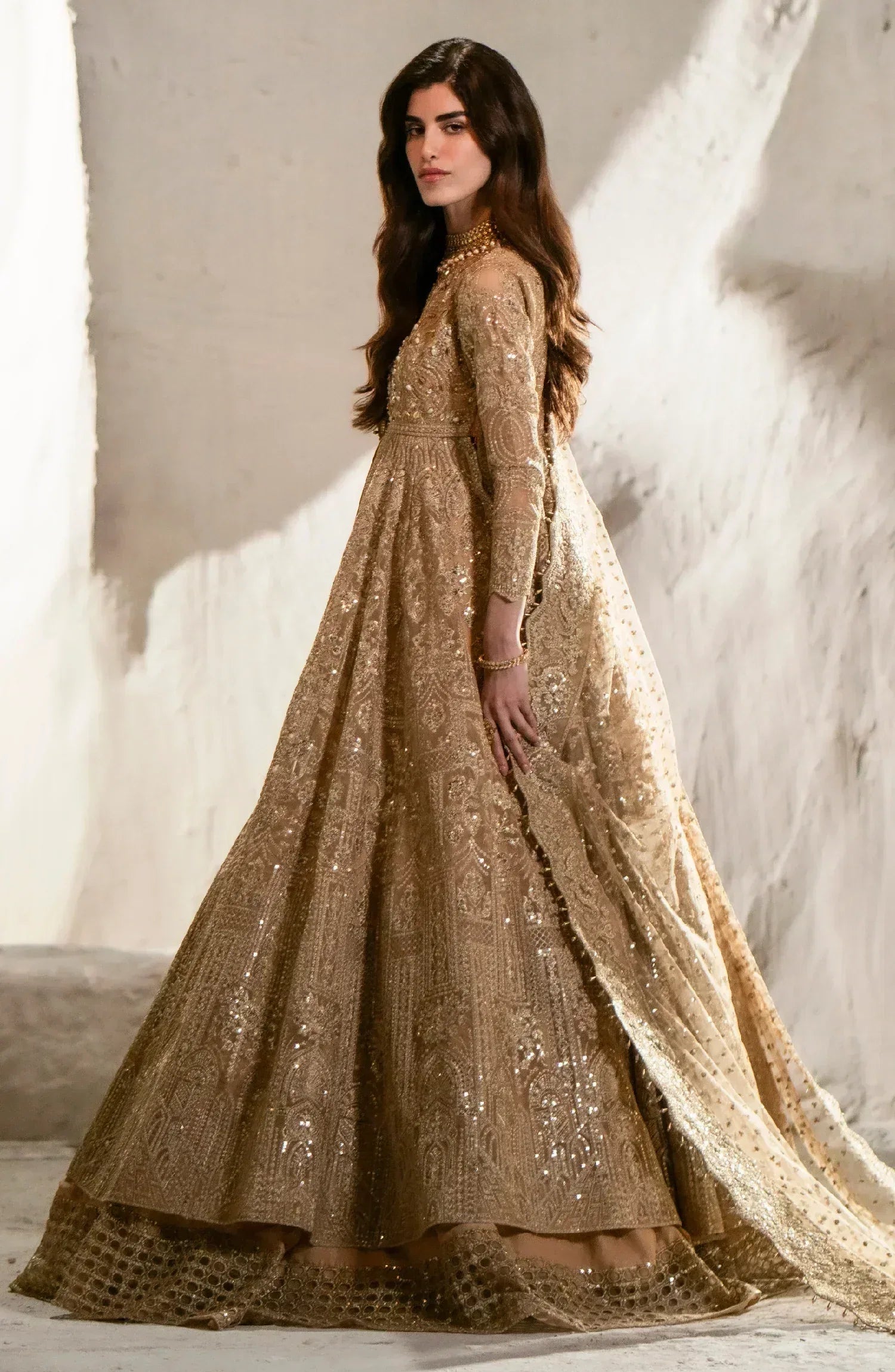 Maryum N Maria | Mehr o Maah Bridals | MW23-531-Midge - Aqsa Fabrics