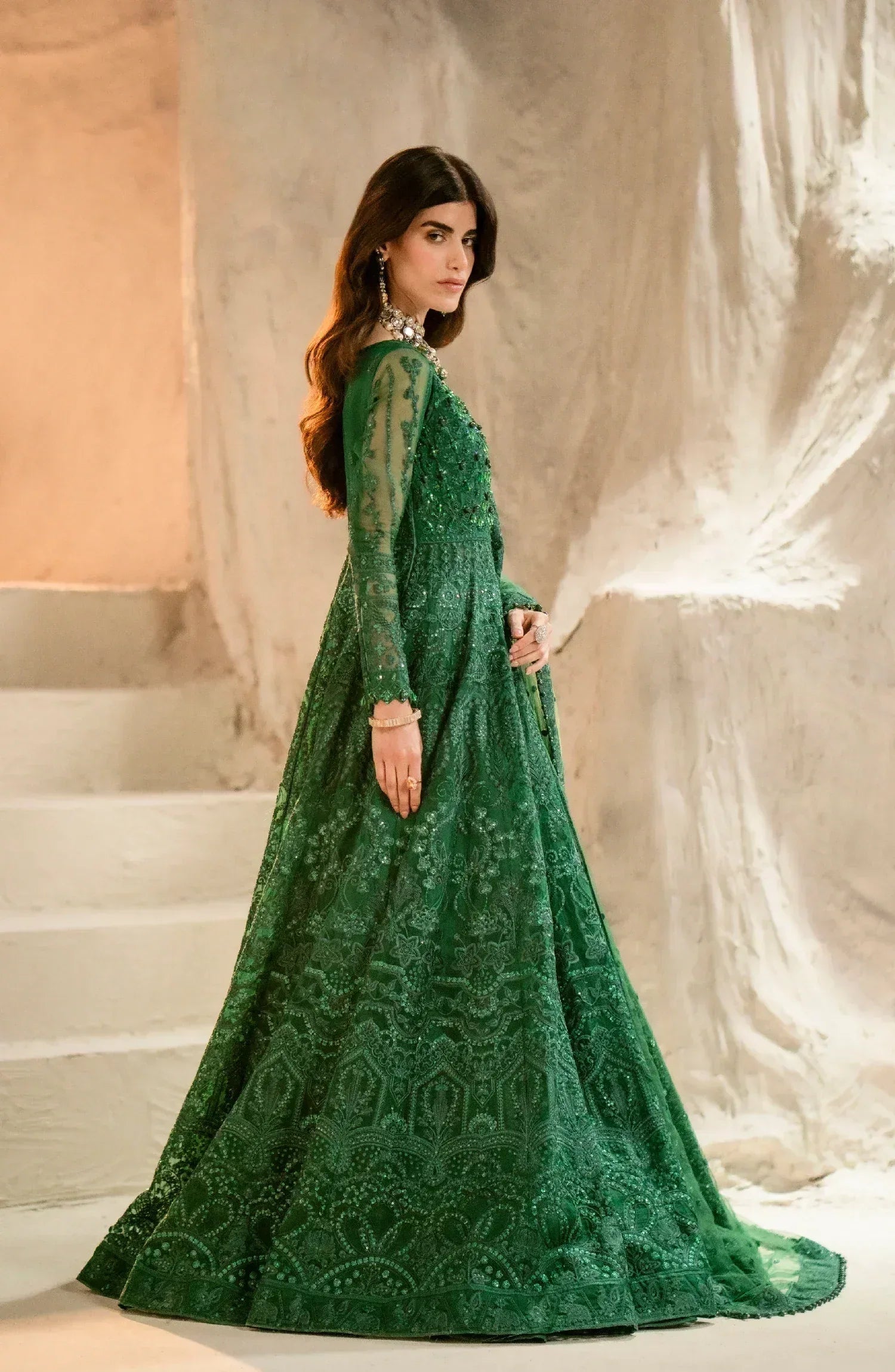 Maryum N Maria | Mehr o Maah Bridals | MW23-540-Selket - Aqsa Fabrics