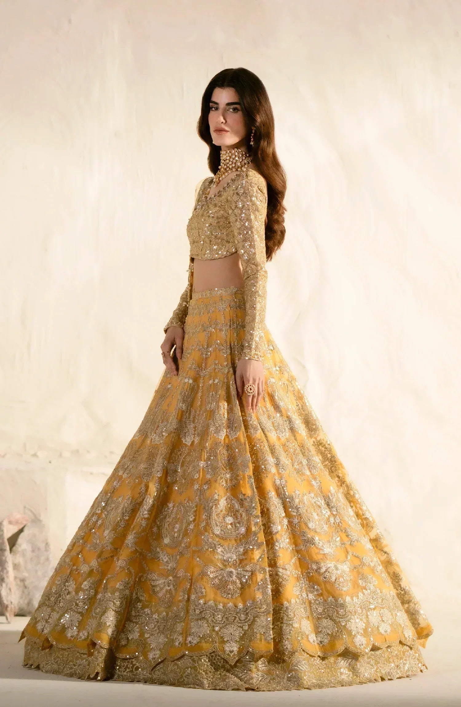 Maryum N Maria | Mehr o Maah Bridals | MW23-535-Zuberi - Aqsa Fabrics