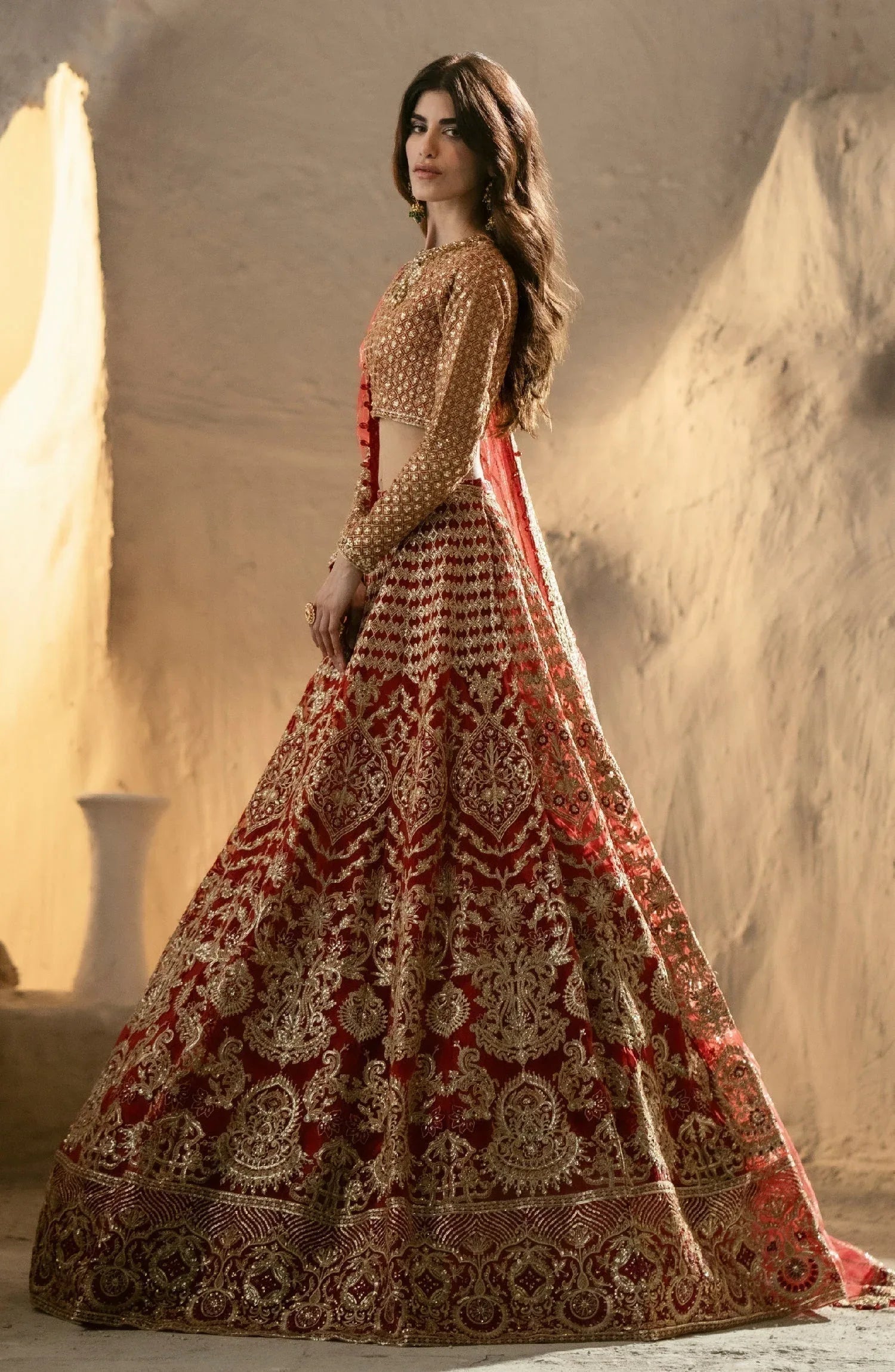 Maryum N Maria | Mehr o Maah Bridals | MW23-537-Mandisa - Aqsa Fabrics