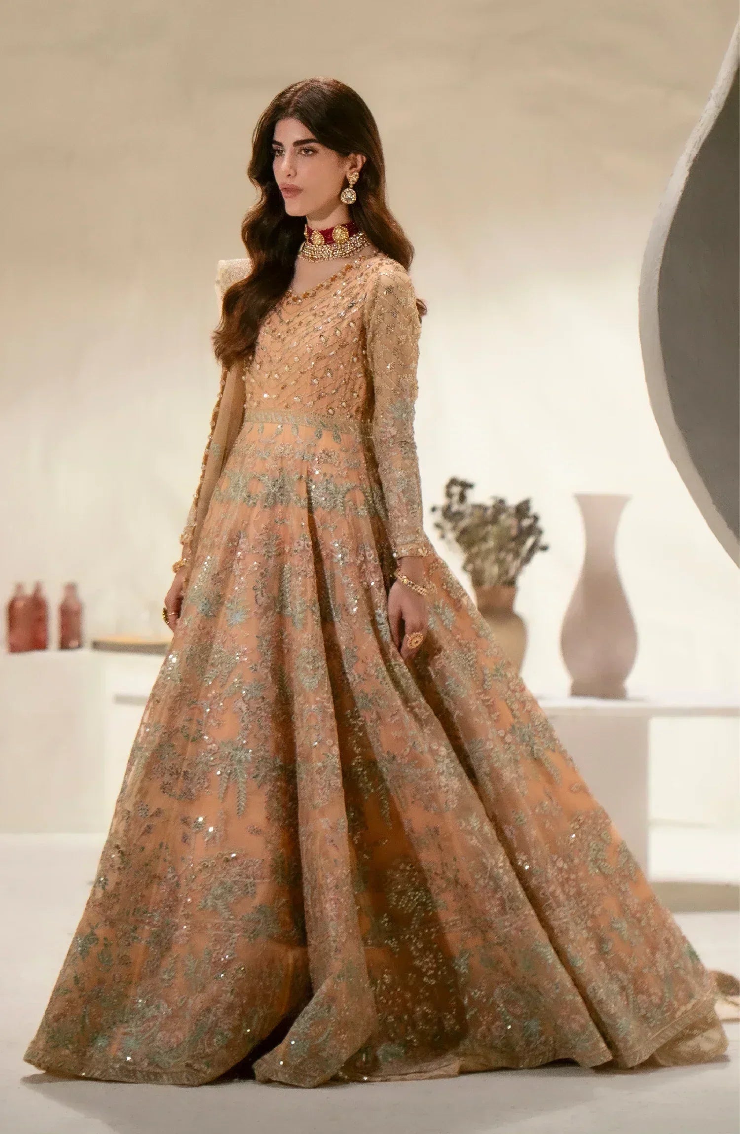 Maryum N Maria | Mehr o Maah Bridals | MW23-534-Nane - Aqsa Fabrics