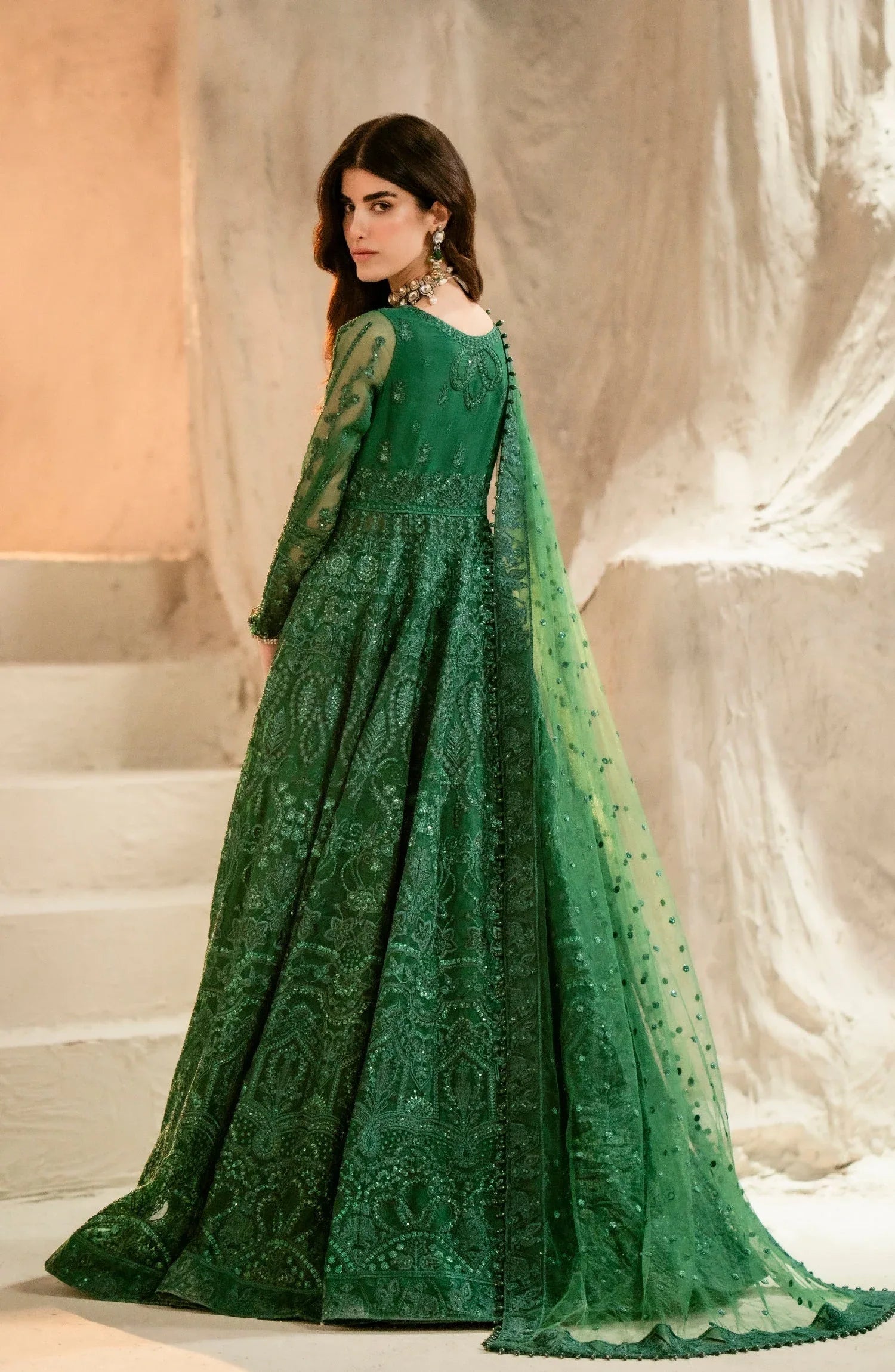 Maryum N Maria | Mehr o Maah Bridals | MW23-540-Selket - Aqsa Fabrics