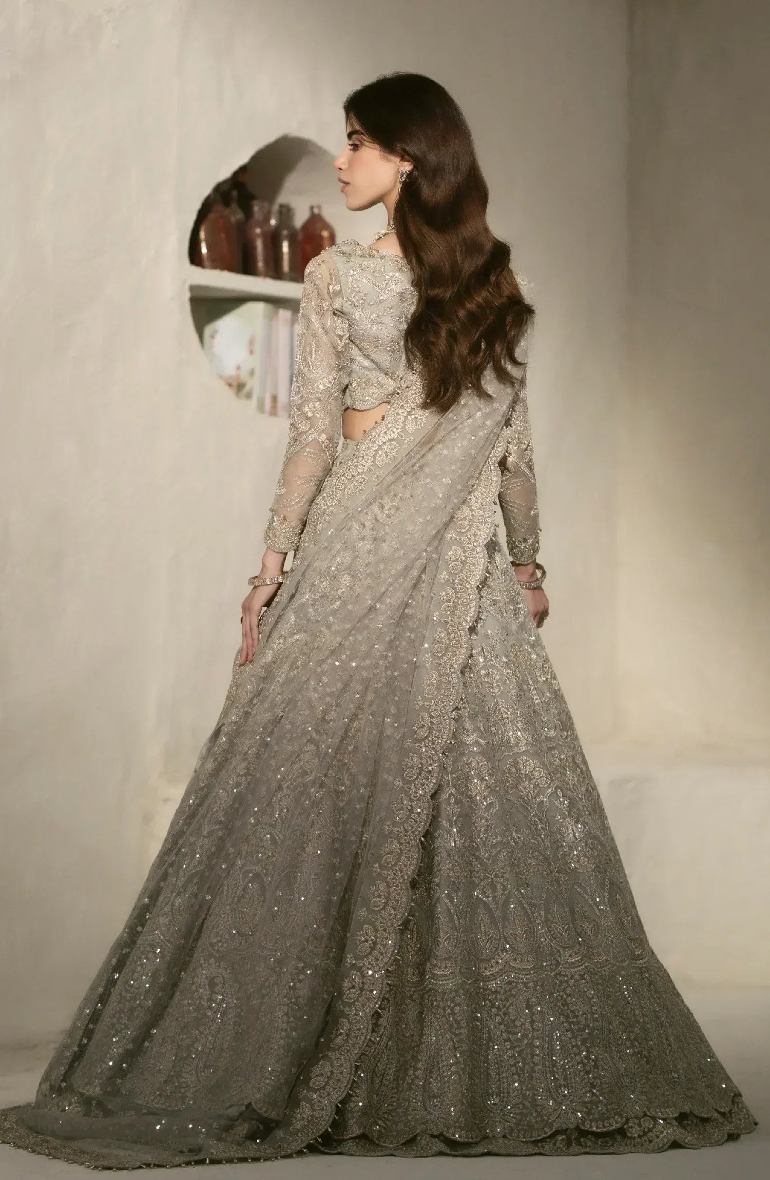 Maryum N Maria | Mehr o Maah Bridals | MW23-533-Feme - Aqsa Fabrics