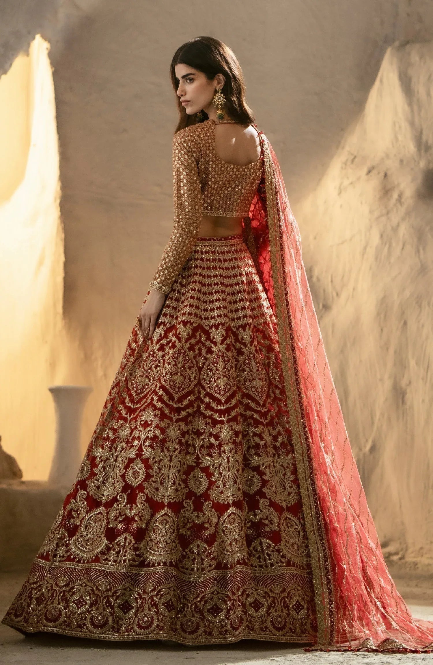 Maryum N Maria | Mehr o Maah Bridals | MW23-537-Mandisa - Aqsa Fabrics