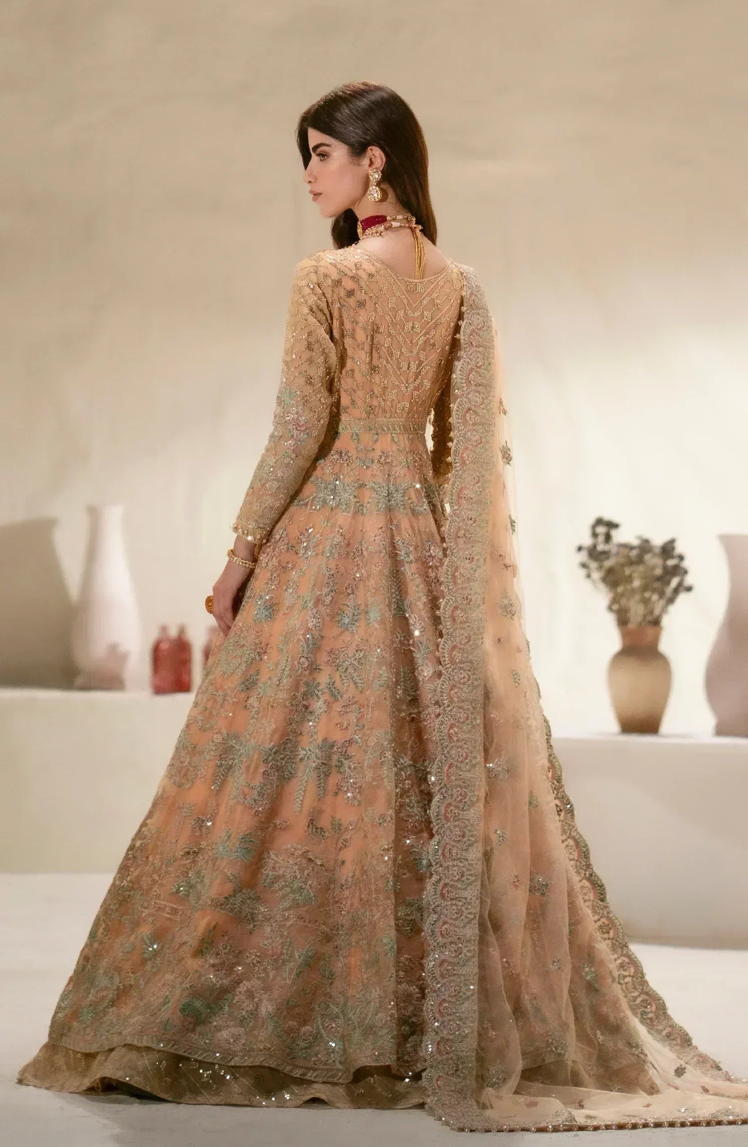 Maryum N Maria | Mehr o Maah Bridals | MW23-534-Nane - Aqsa Fabrics