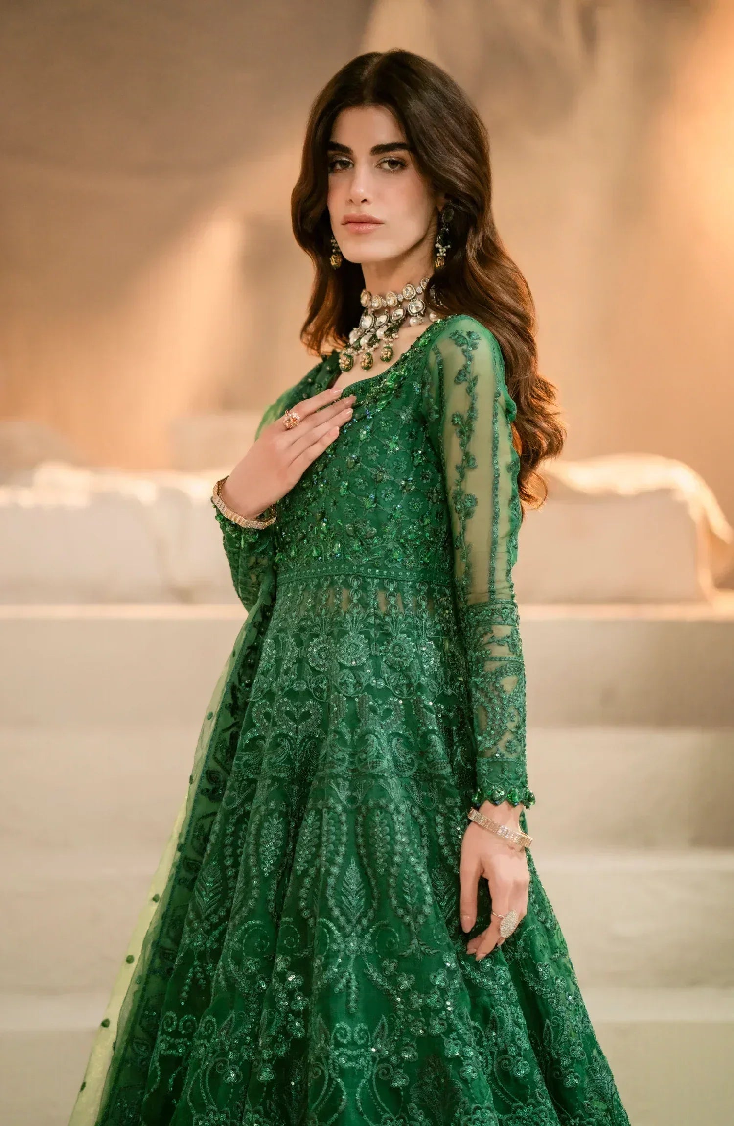 Maryum N Maria | Mehr o Maah Bridals | MW23-540-Selket - Aqsa Fabrics