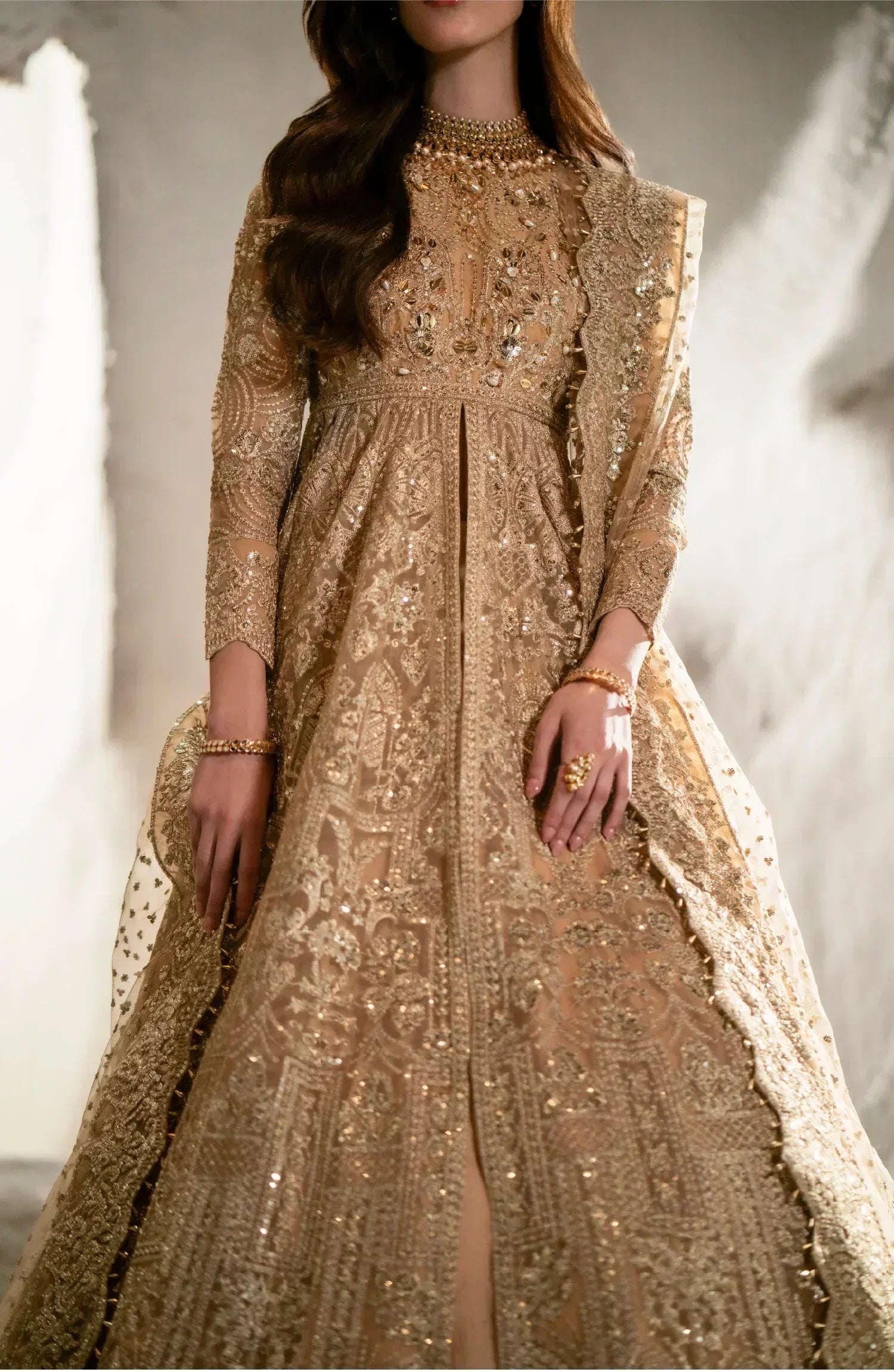 Maryum N Maria | Mehr o Maah Bridals | MW23-531-Midge - Aqsa Fabrics