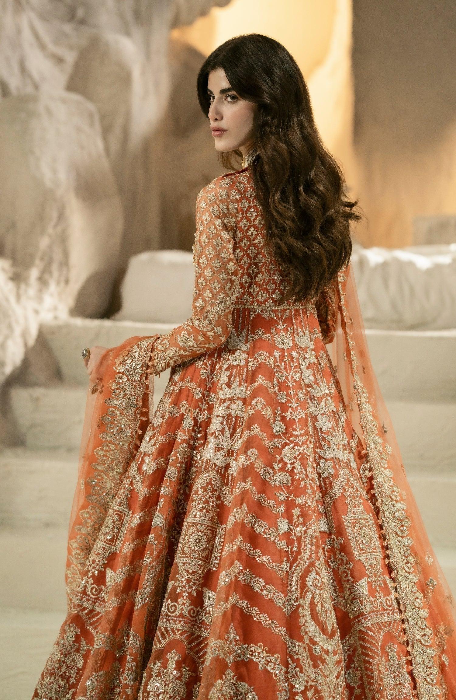 Maryum N Maria | Mehr o Maah Bridals | MW23-532-Maye - Aqsa Fabrics