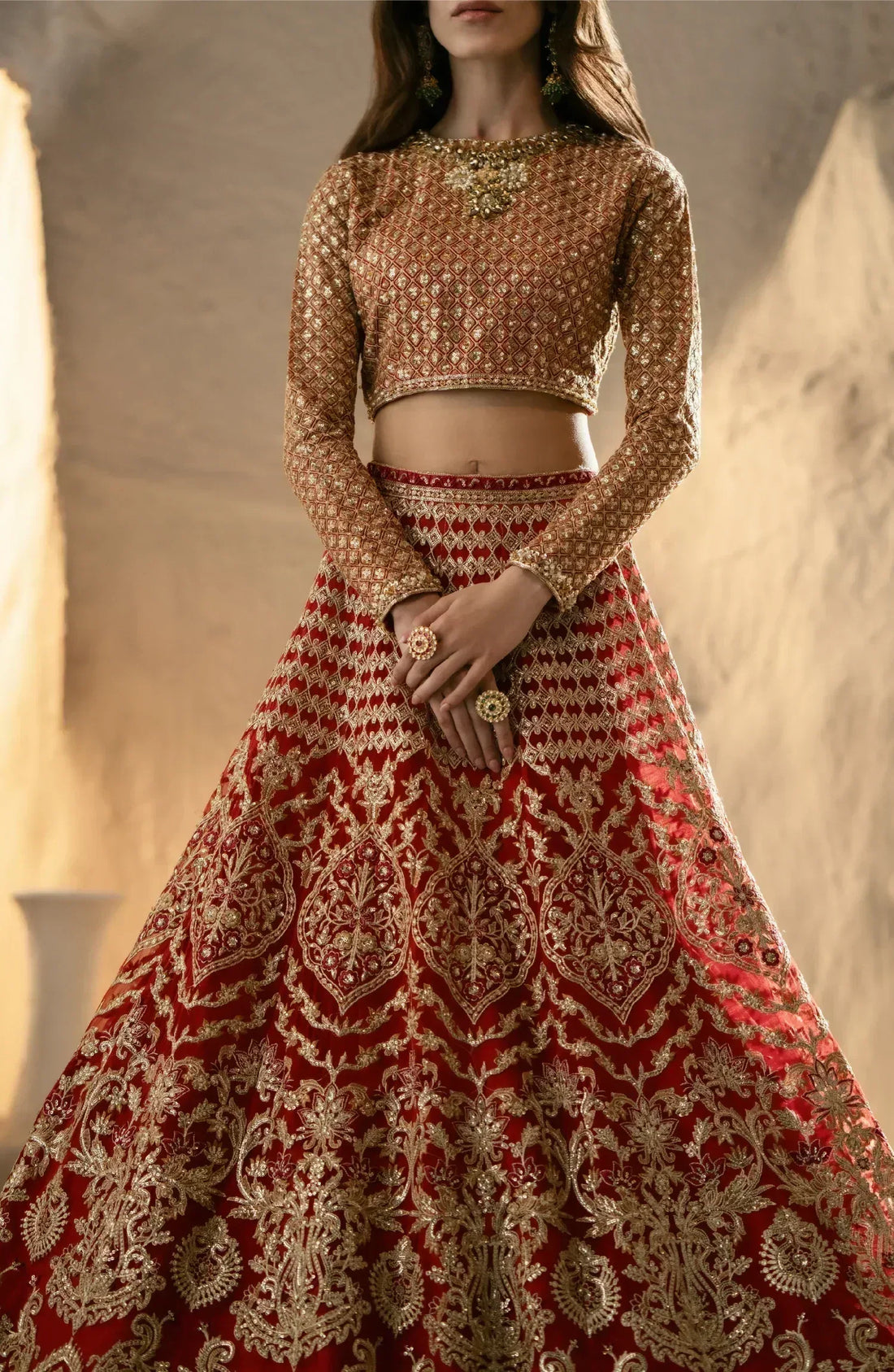 Maryum N Maria | Mehr o Maah Bridals | MW23-537-Mandisa - Aqsa Fabrics