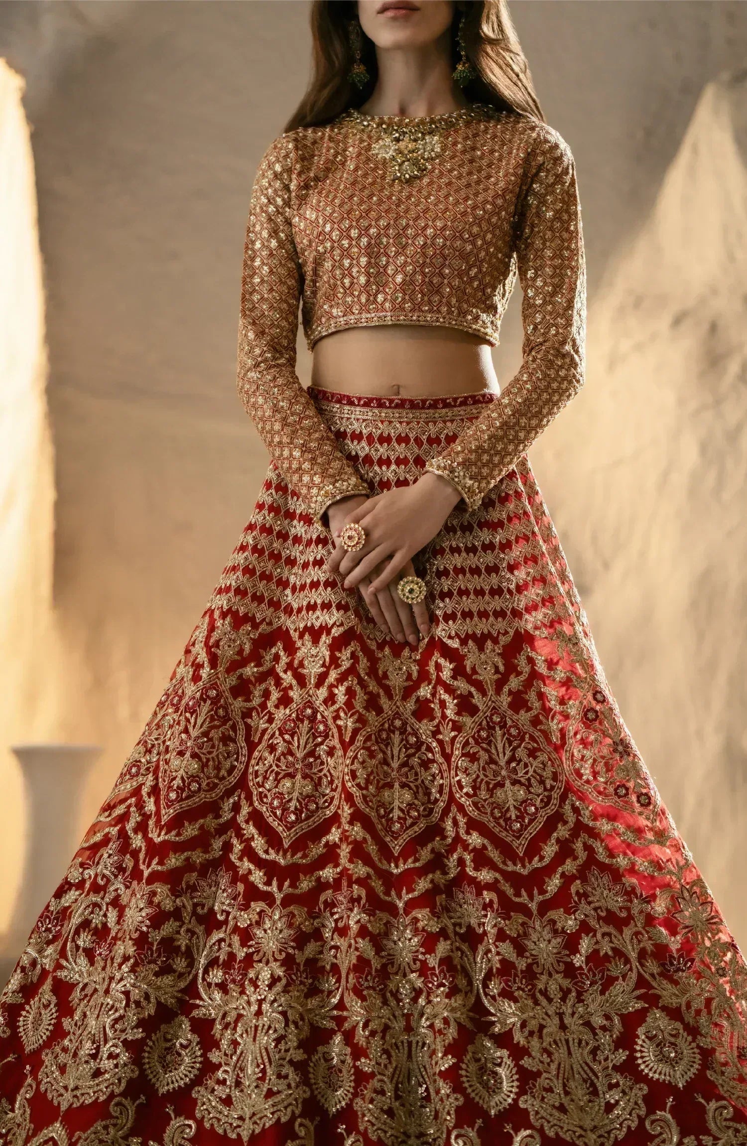 Maryum N Maria | Mehr o Maah Bridals | MW23-537-Mandisa - Aqsa Fabrics