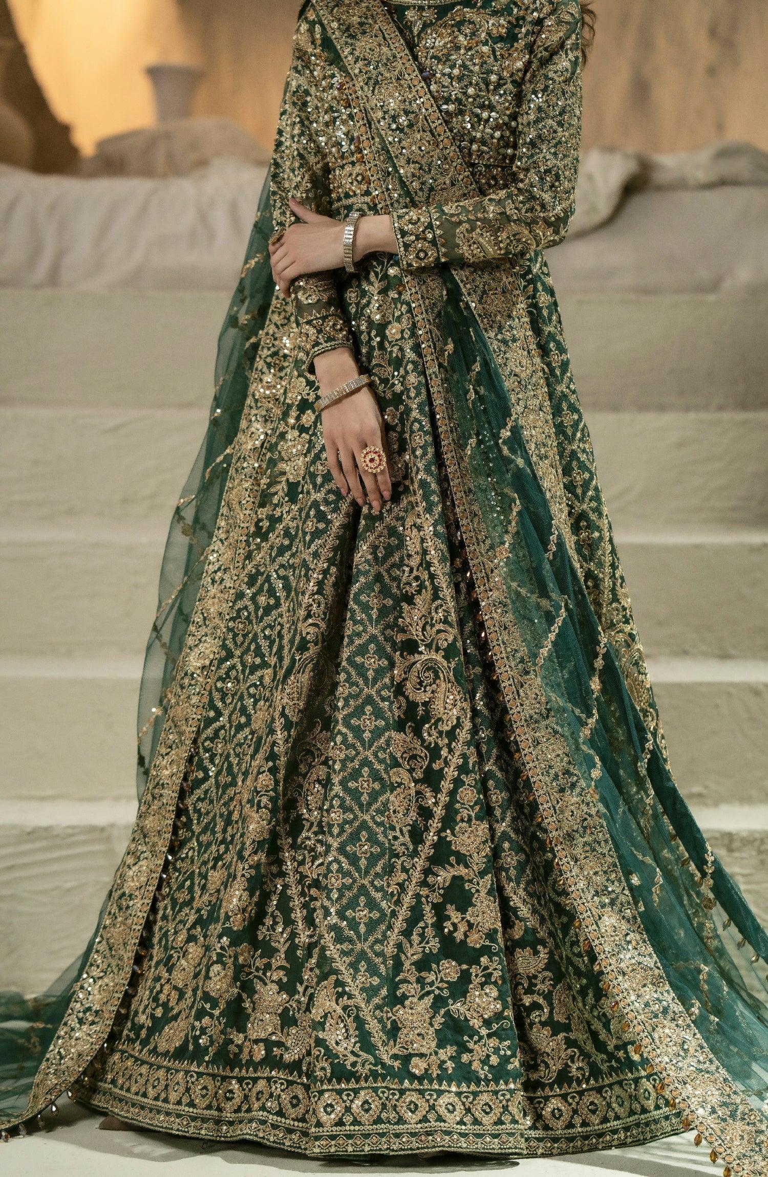 Maryum N Maria | Mehr o Maah Bridals | MW23-536-Anippe - Aqsa Fabrics